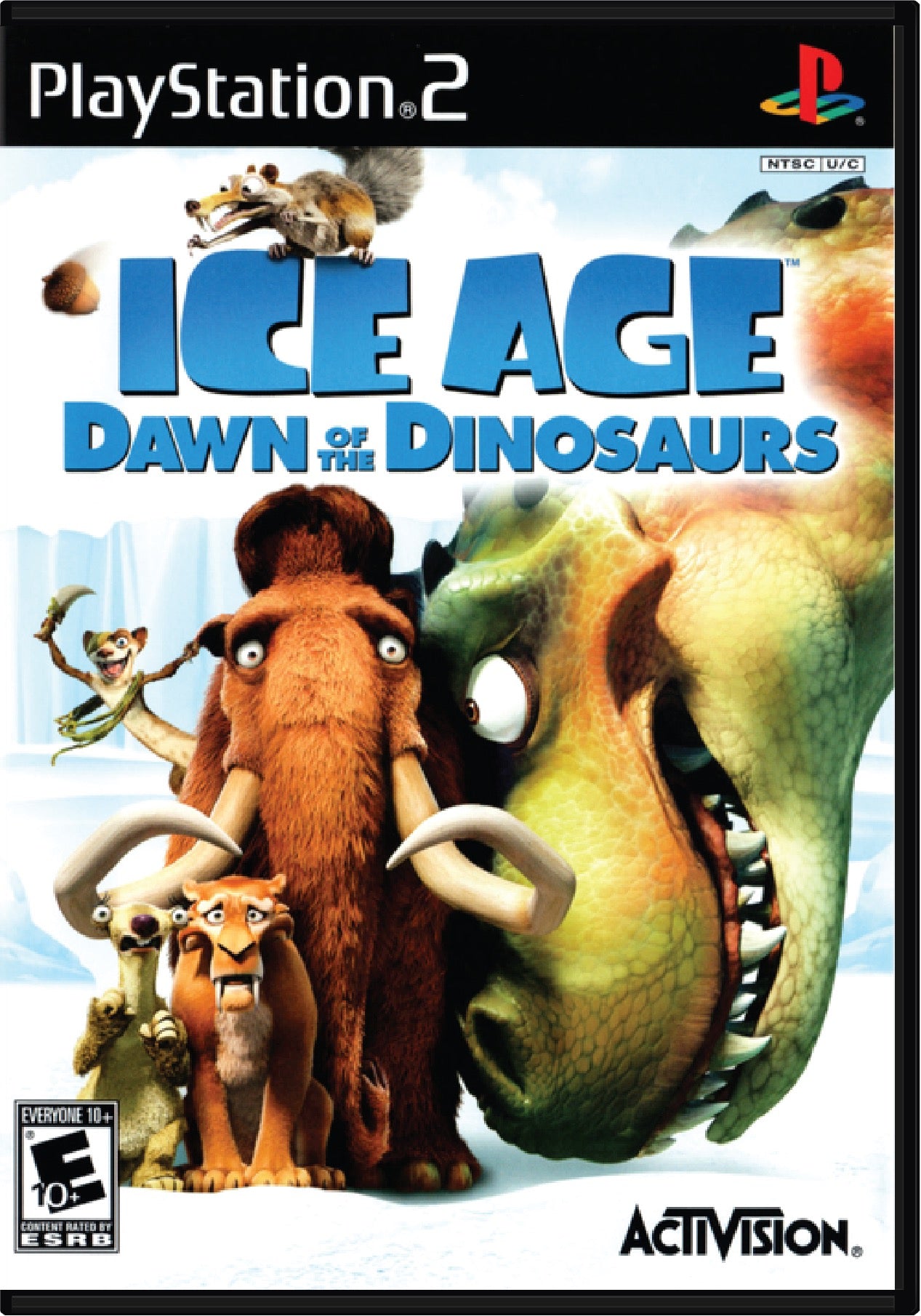 Ice Age Dawn of the Dinosaurs Cover Art and Product Photo
