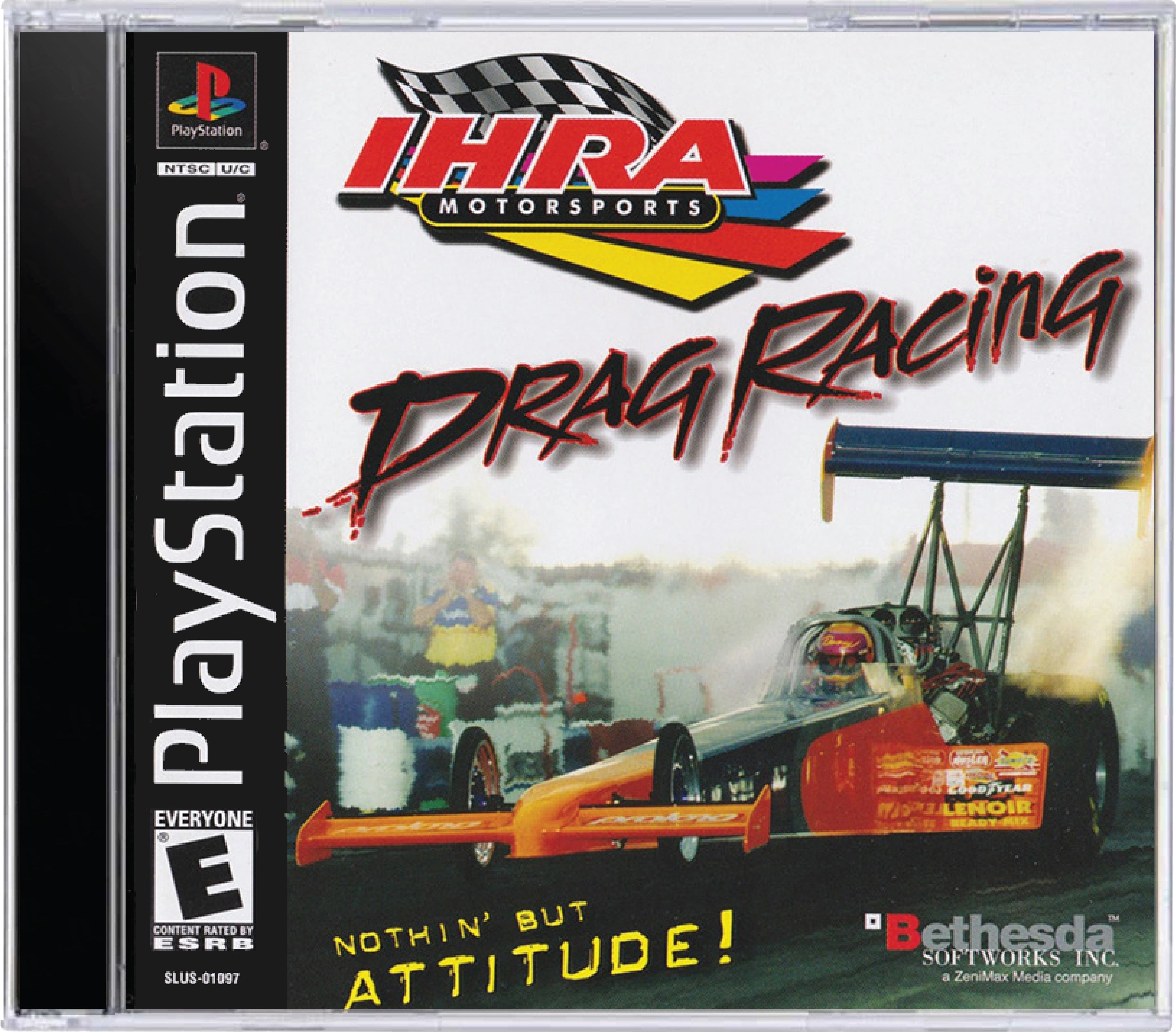 IHRA Drag Racing Cover Art and Product Photo