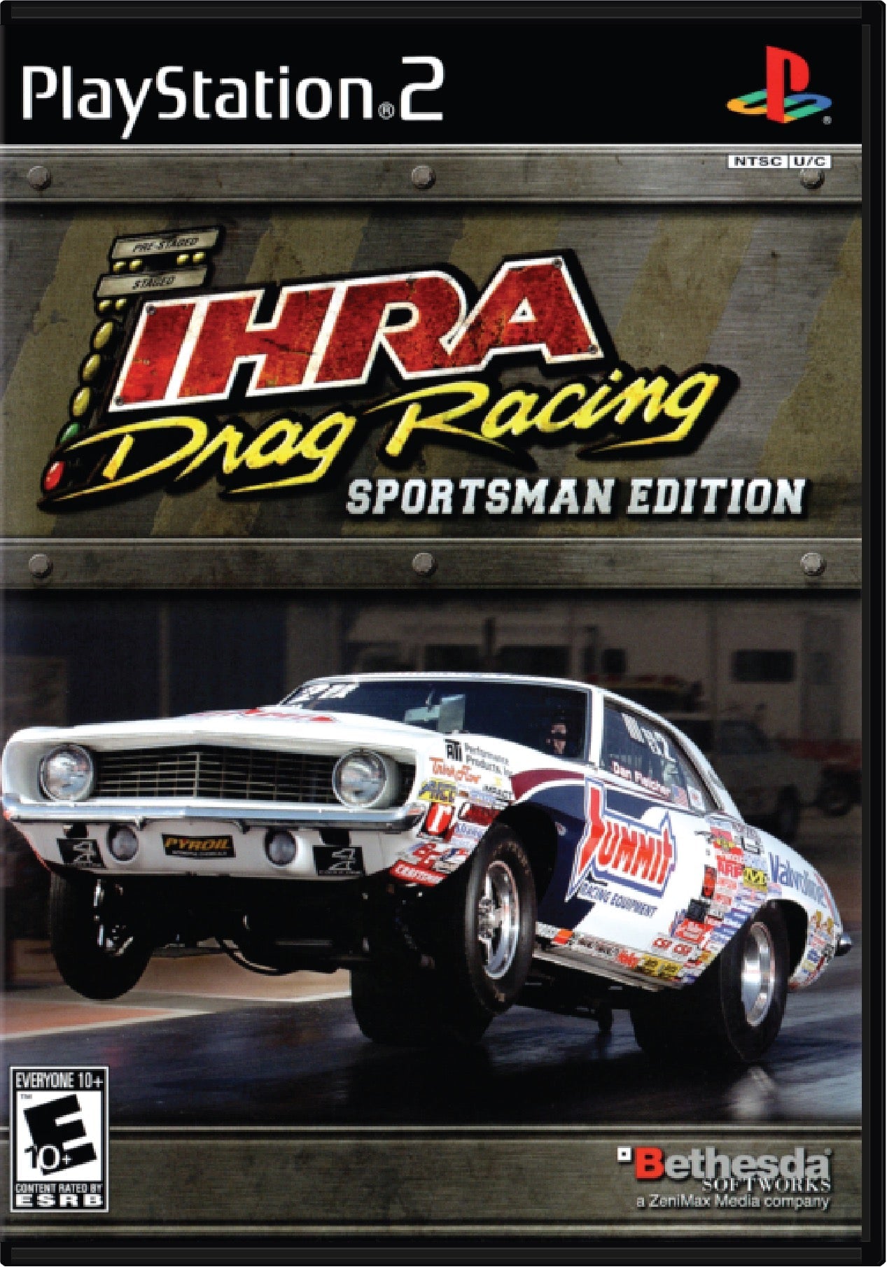 IHRA Drag Racing Sportsman Edition Cover Art and Product Photo