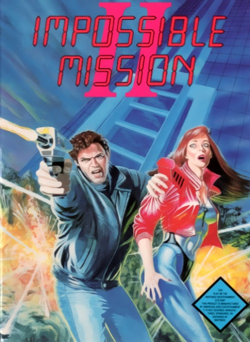Impossible Mission II Cover Art and Product Photo