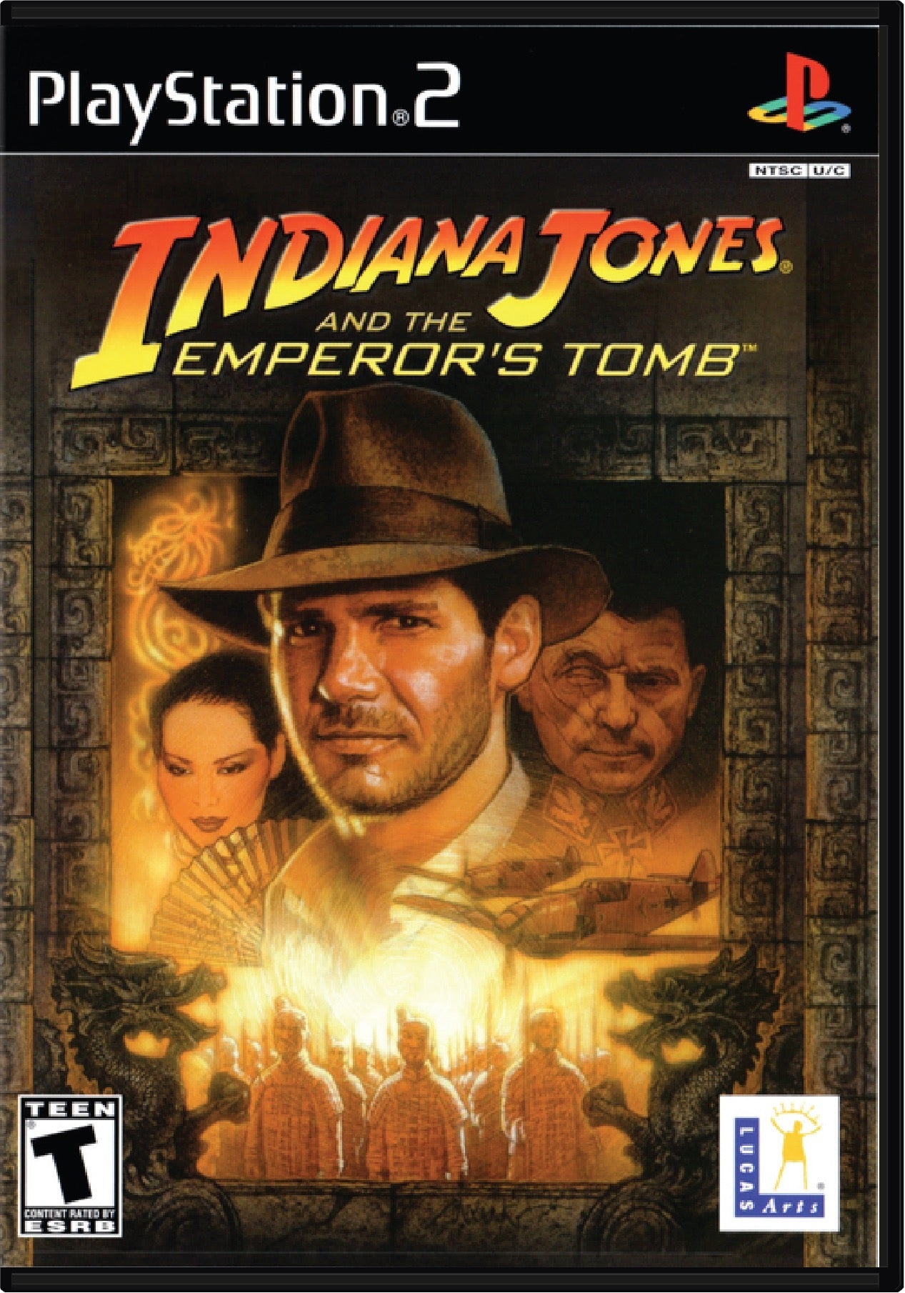Indiana Jones and the Emperor's Tomb Cover Art and Product Photo