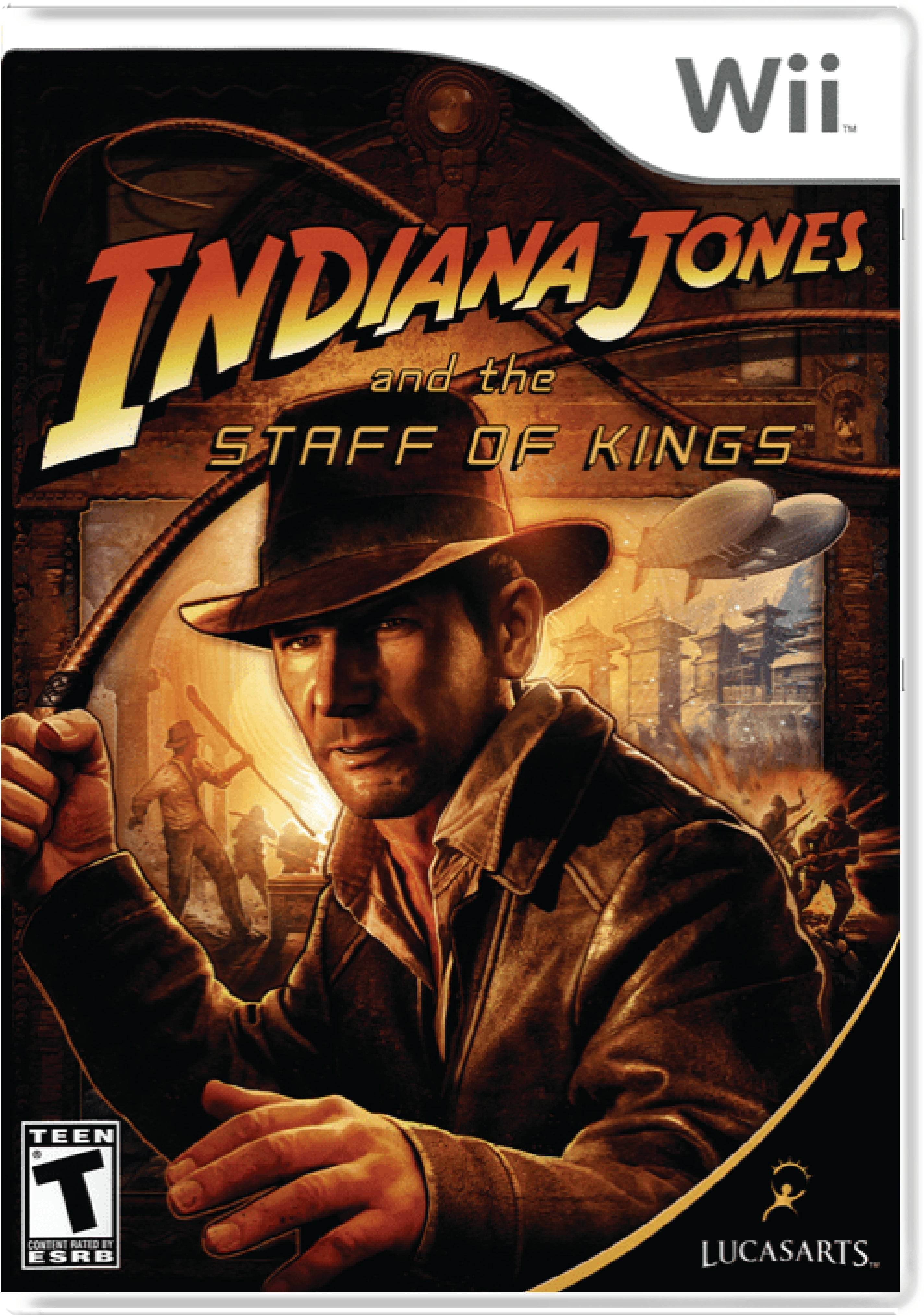 Indiana Jones and the Staff of Kings Cover Art