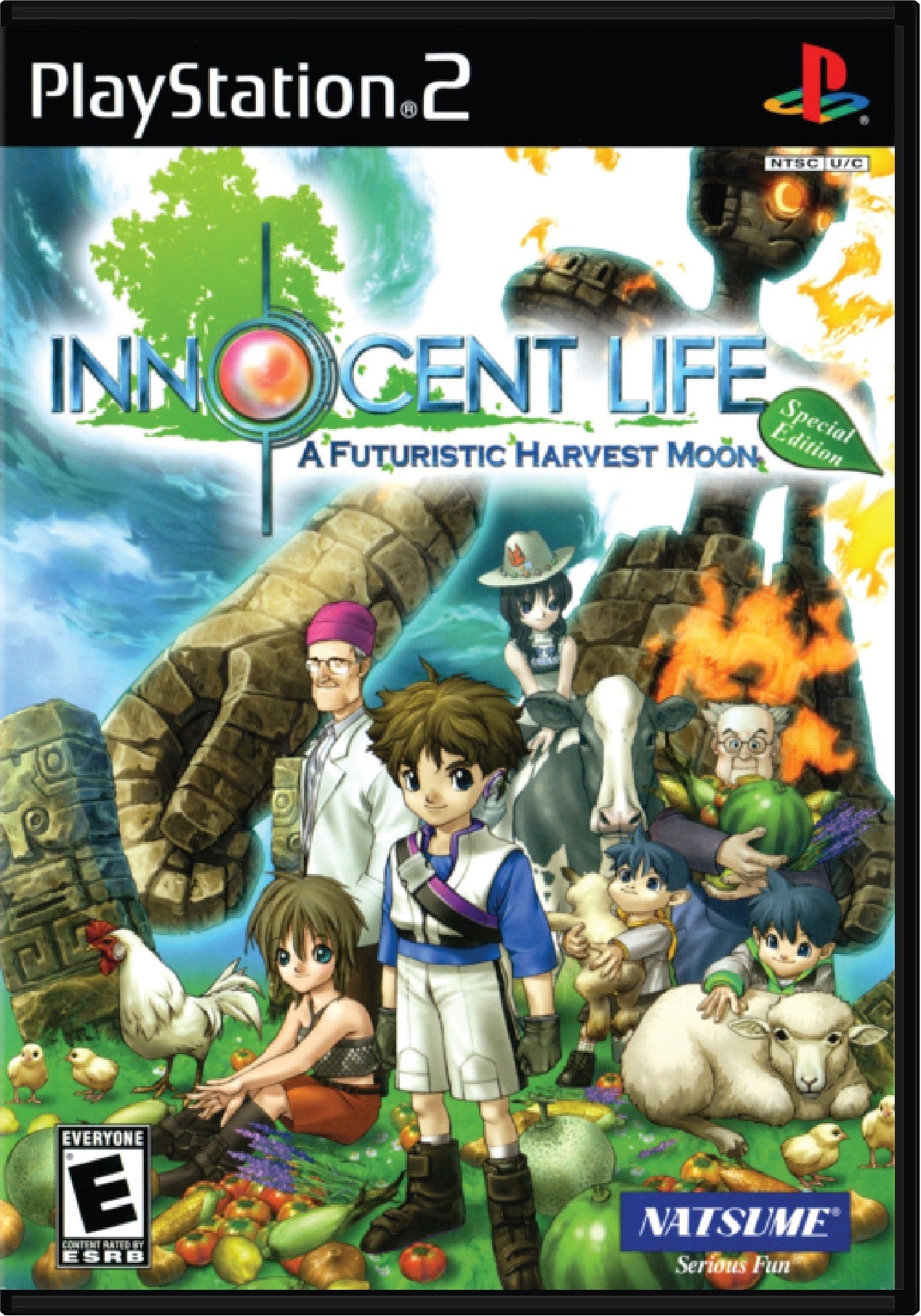 Innocent Life A Futuristic Harvest Moon Cover Art and Product Photo