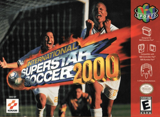 International Superstar Soccer 2000 - Nintendo N64