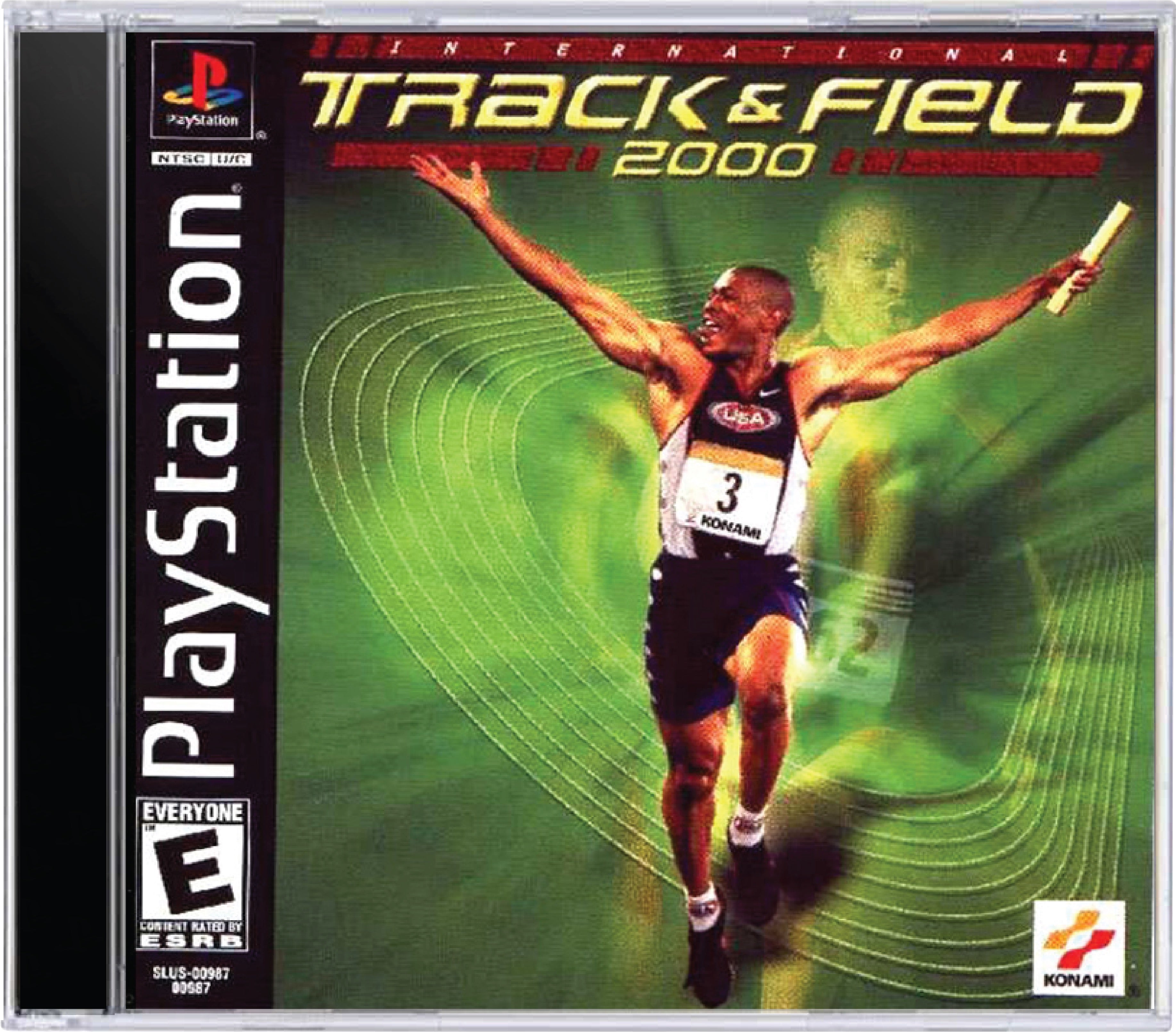 International Track and Field 2000 Cover Art and Product Photo