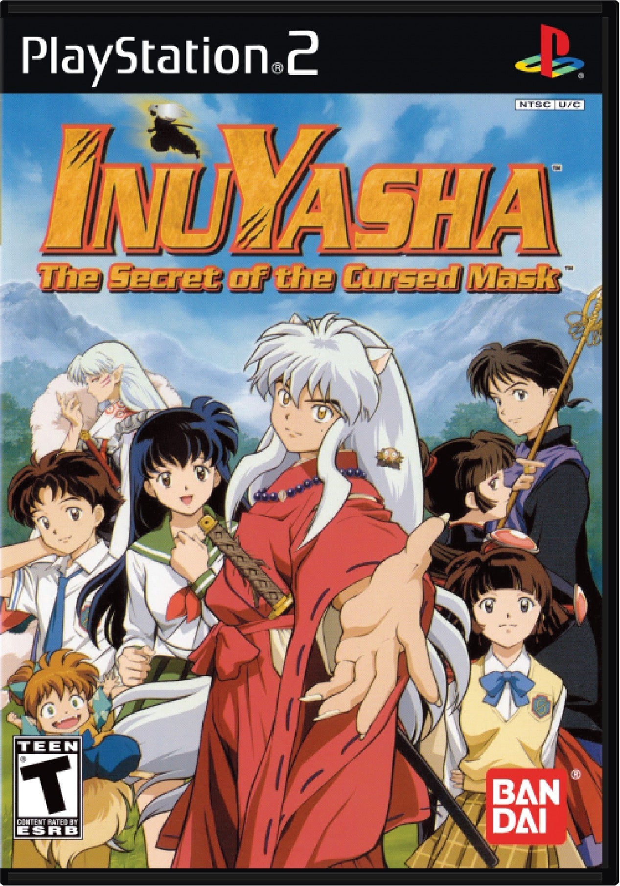 Inuyasha Secret of the Cursed Mask Cover Art and Product Photo