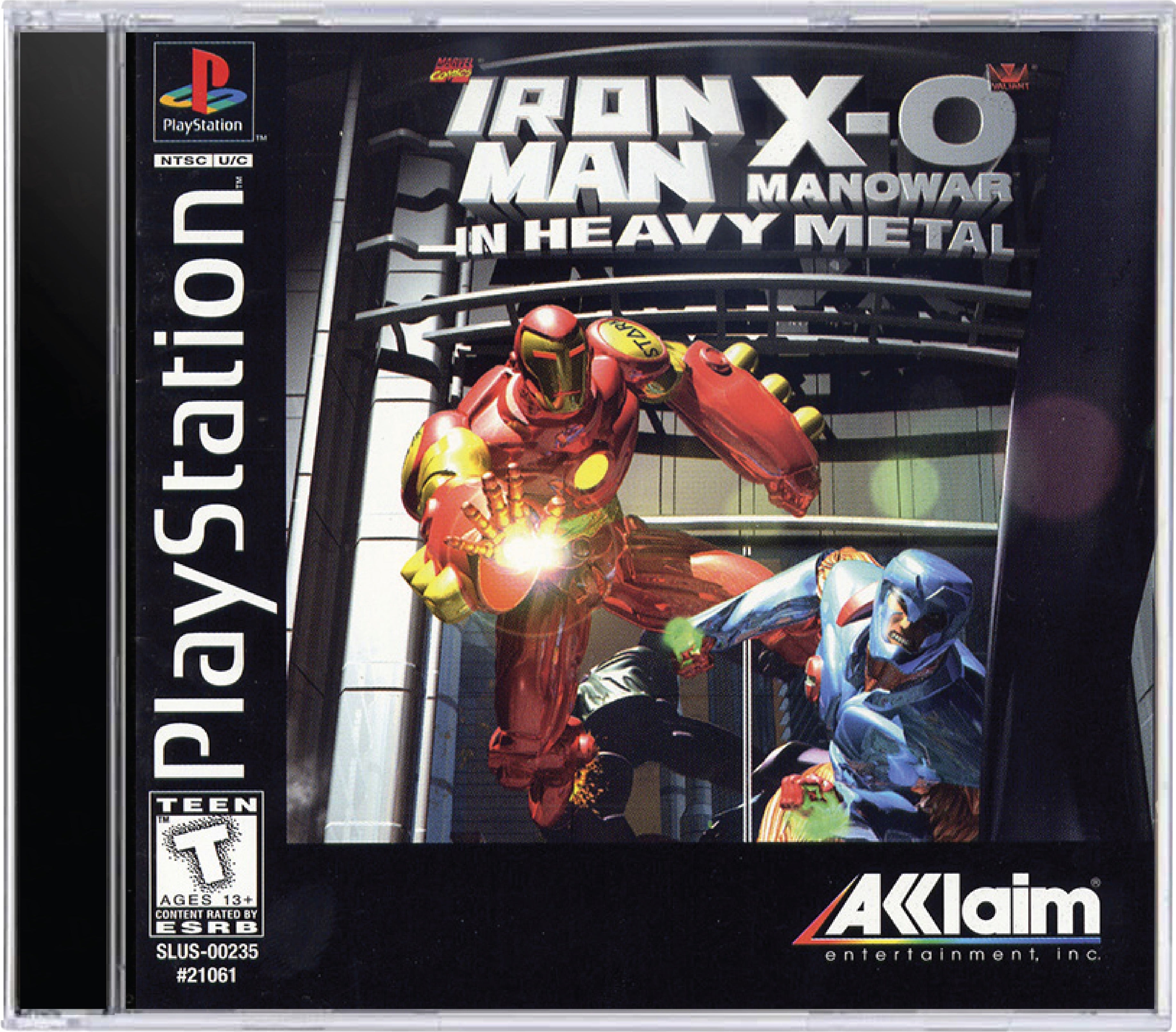 Iron Man X-O Manowar in Heavy Metal Cover Art and Product Photo
