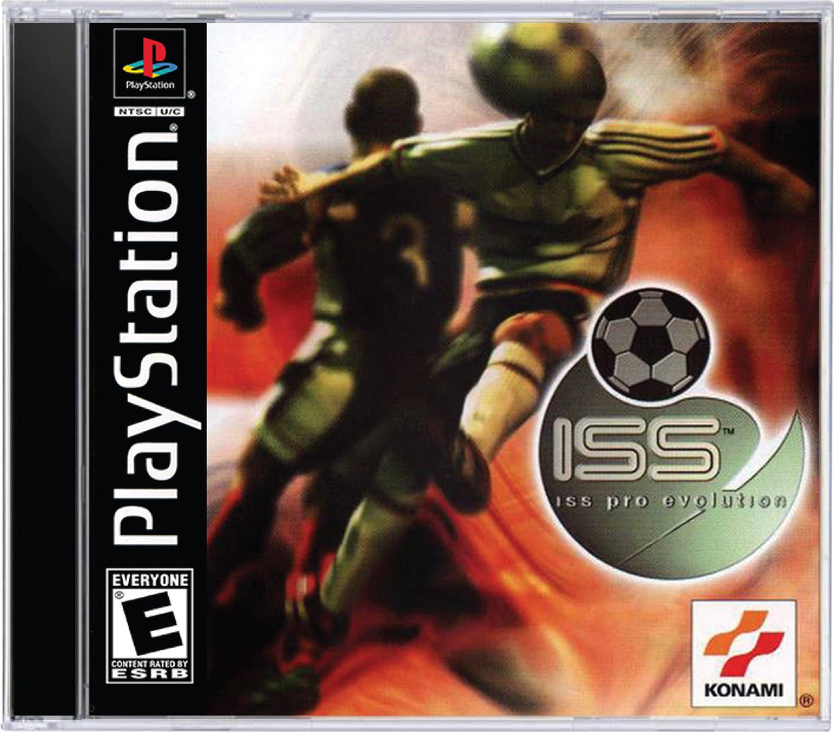 Jeu ISS Pro Evolution 1 - PlayStation 1 - Version Platinum - Très Bon état (disque)