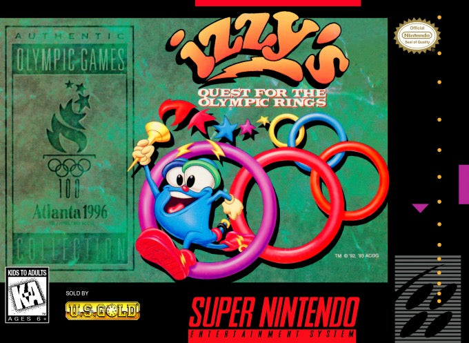 Izzy's Quest for the Olympic Rings Cover Art