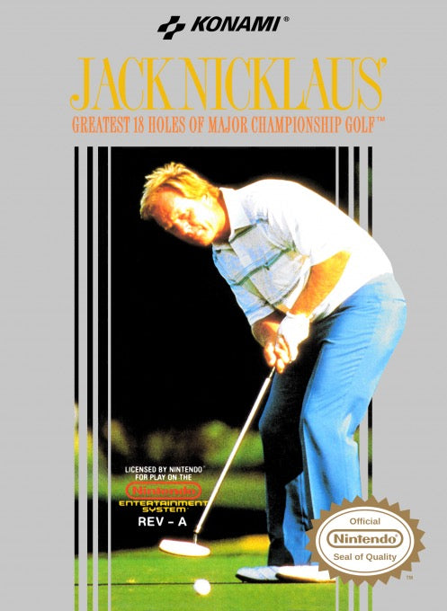 Jack Nicklaus Golf - Nintendo NES