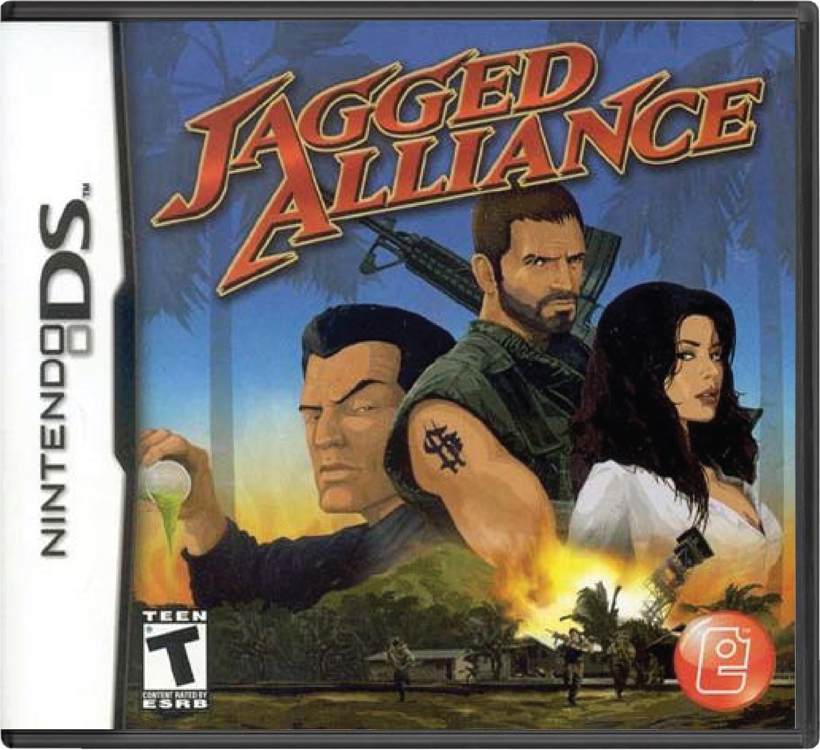 Jagged Alliance DS Cover Art