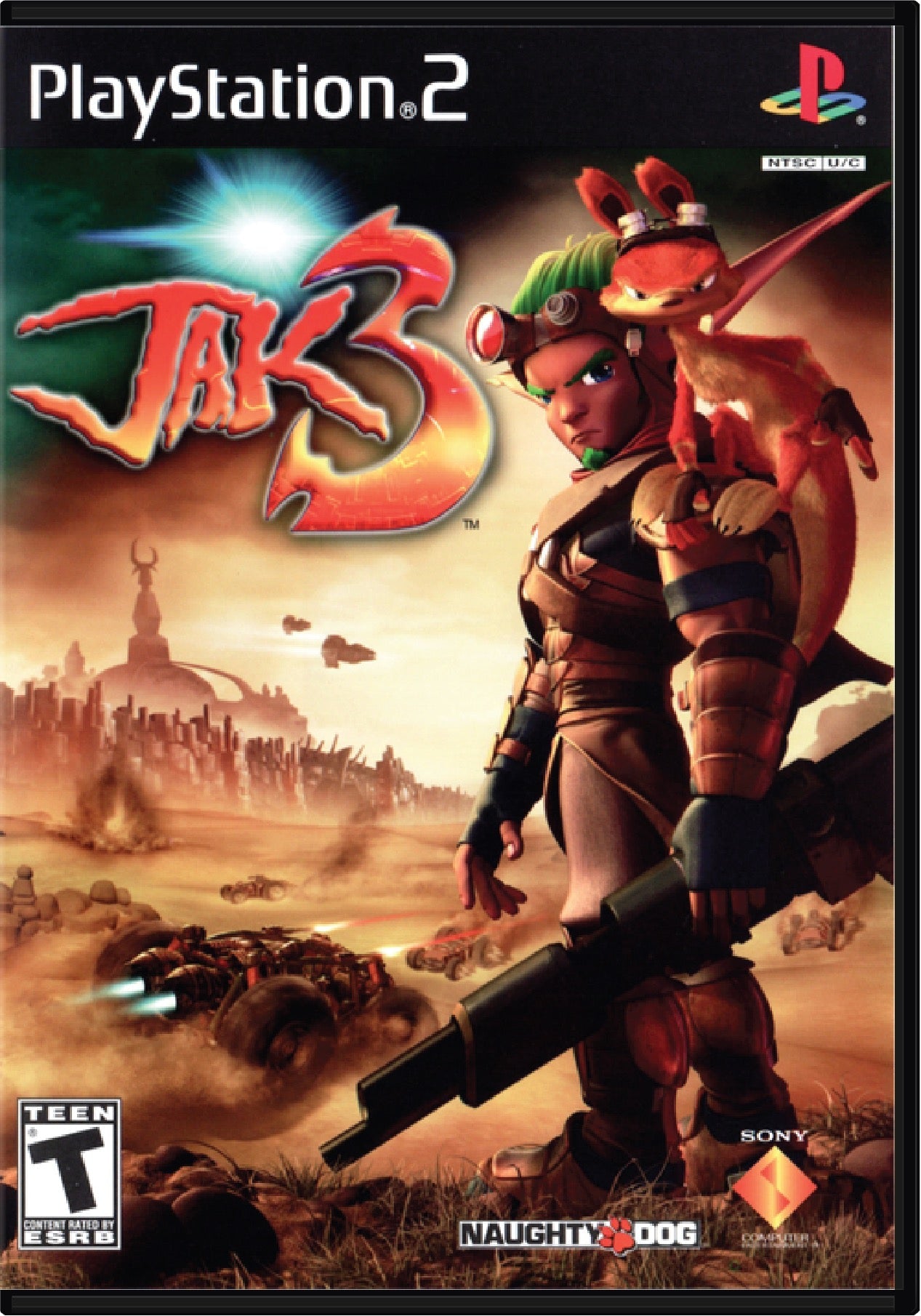 Jak 3 Cover Art and Product Photo