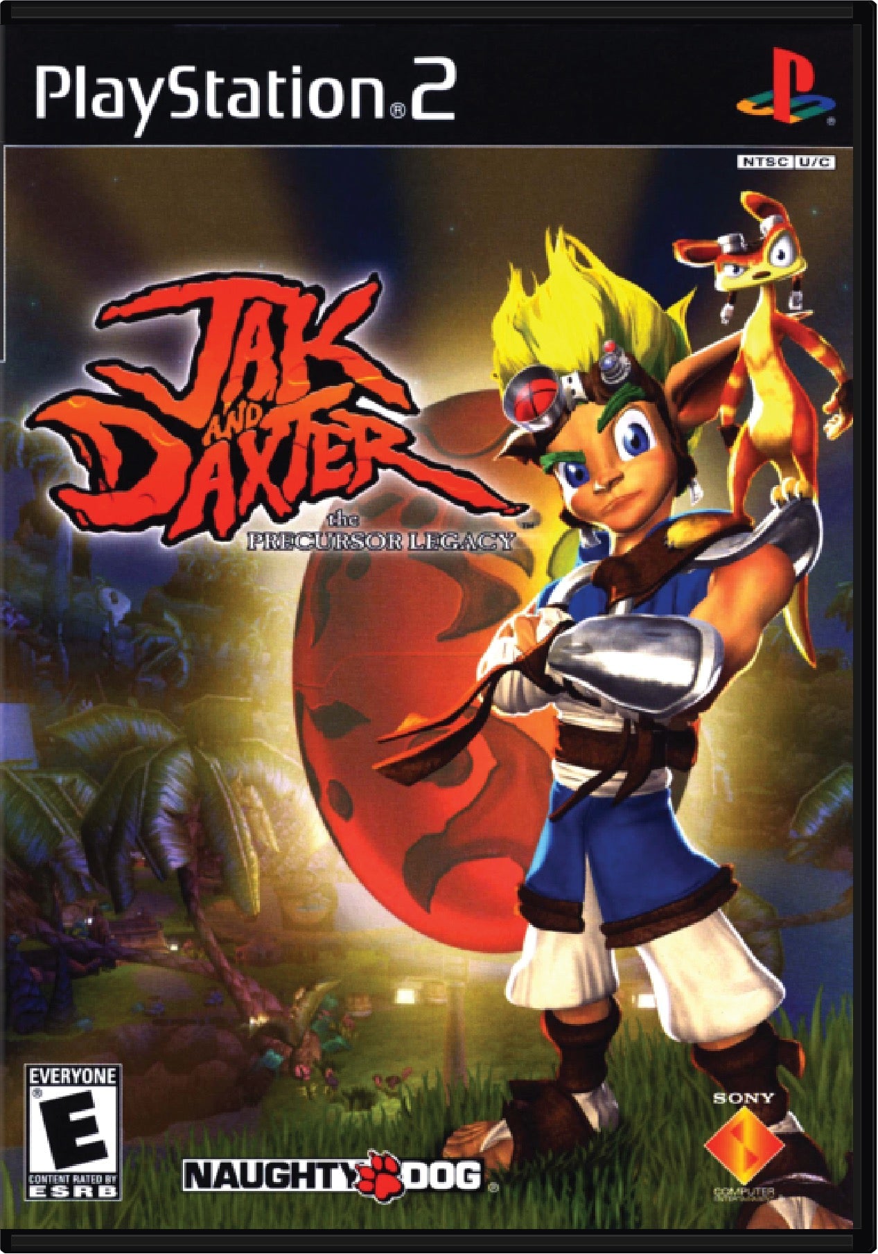 Jak and Daxter The Precursor Legacy Cover Art and Product Photo