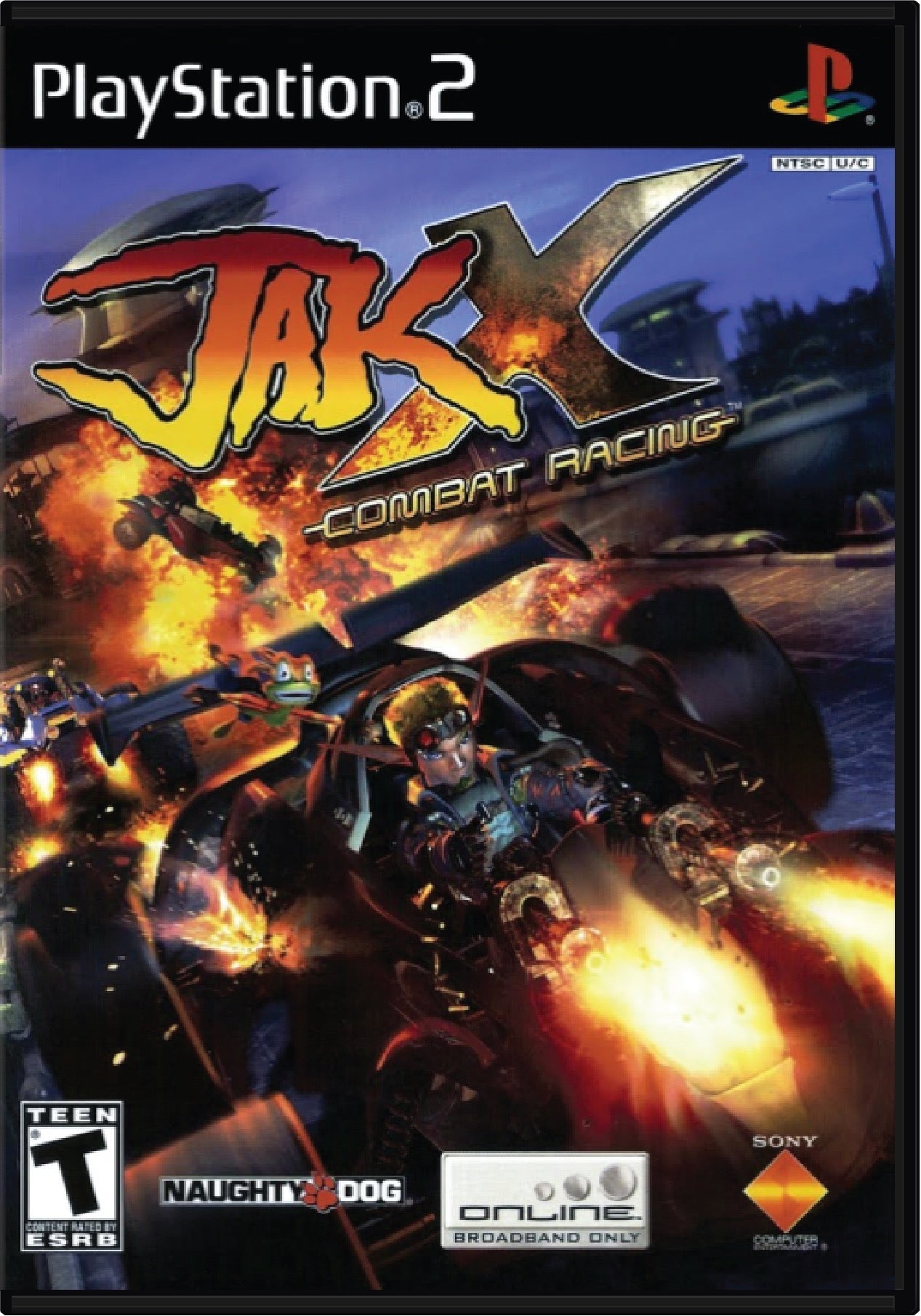 Jak X Combat Racing Cover Art and Product Photo