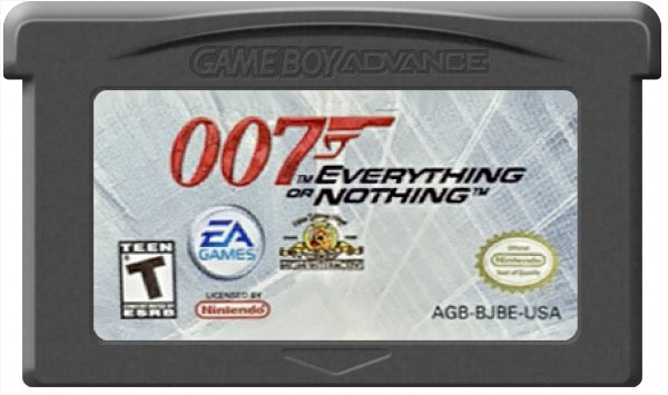 James Bond 007 Everything or Nothing Cartridge
