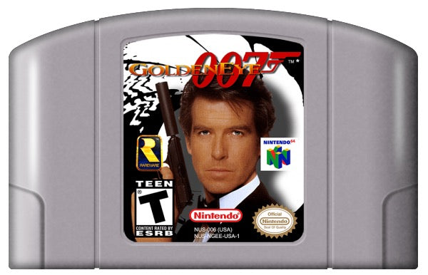 James Bond 007 GoldenEye Cover Art and Product Photo