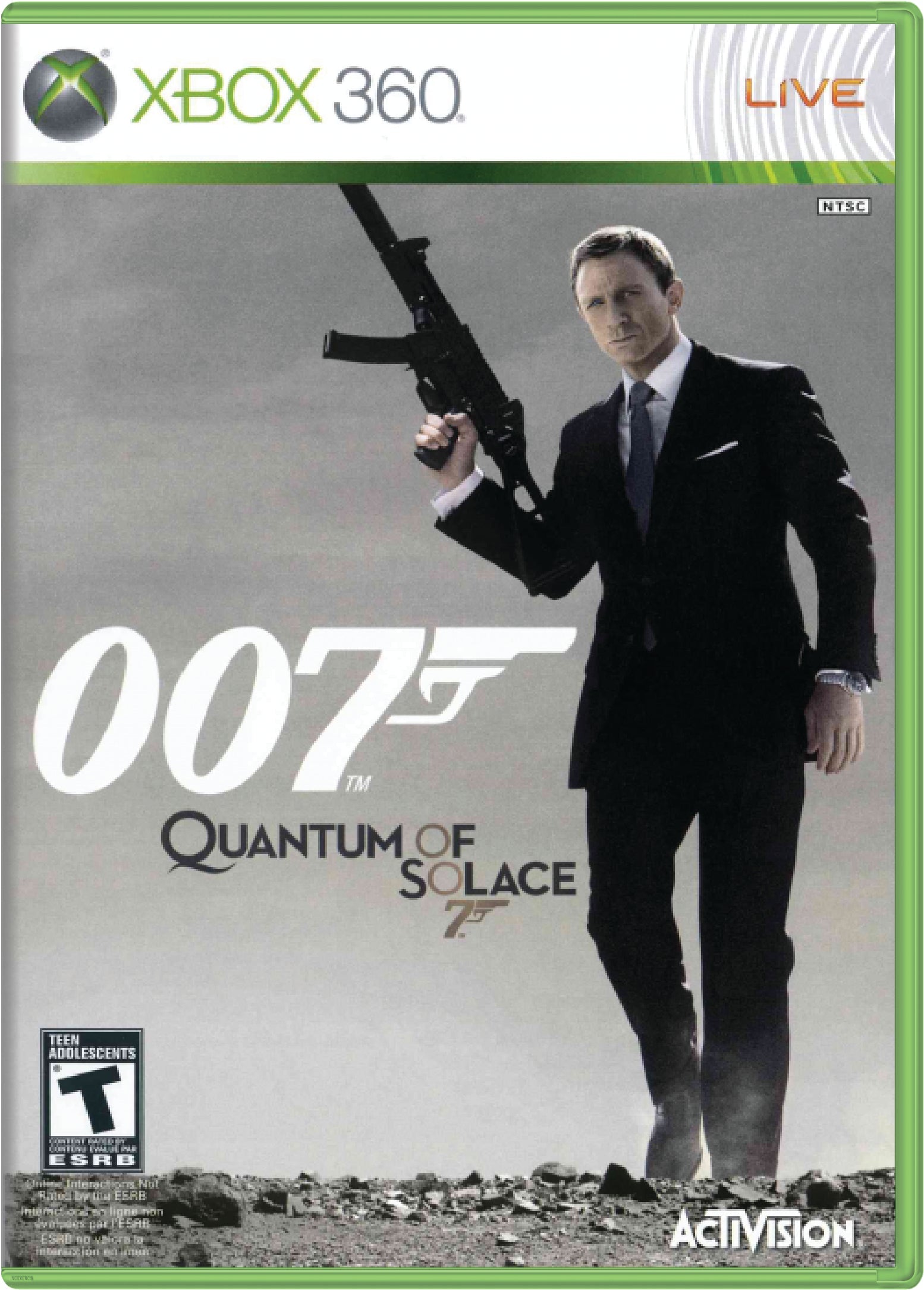 James Bond 007 Quantum of Solace Cover Art