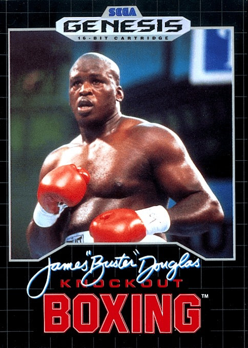 James Buster Douglas Knockout Boxing Cover Art