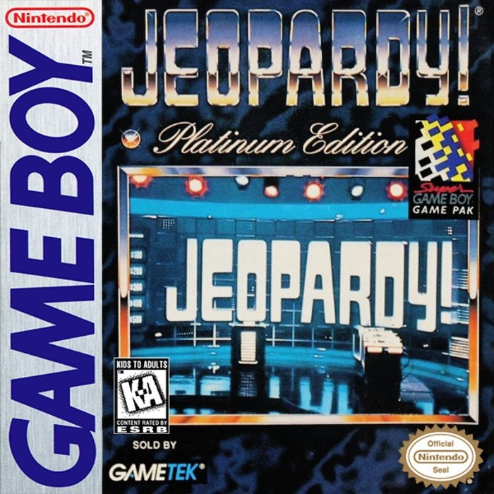 Jeopardy Platinum Edition Cover Art