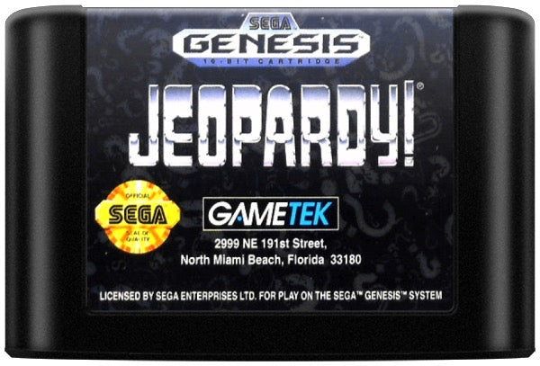 Jeopardy Cartridge