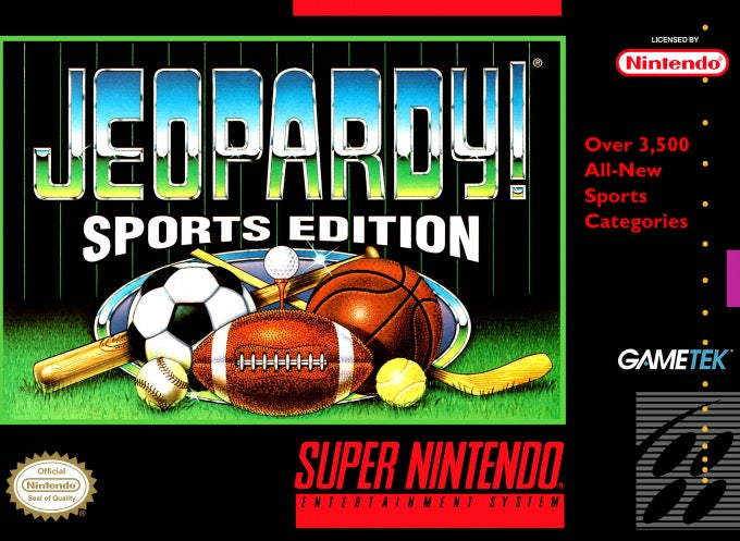 Jeopardy Sports Edition Cover Art