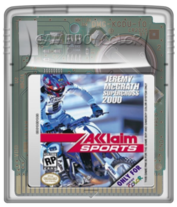 Jeremy McGrath SuperCross 2000 Cartridge
