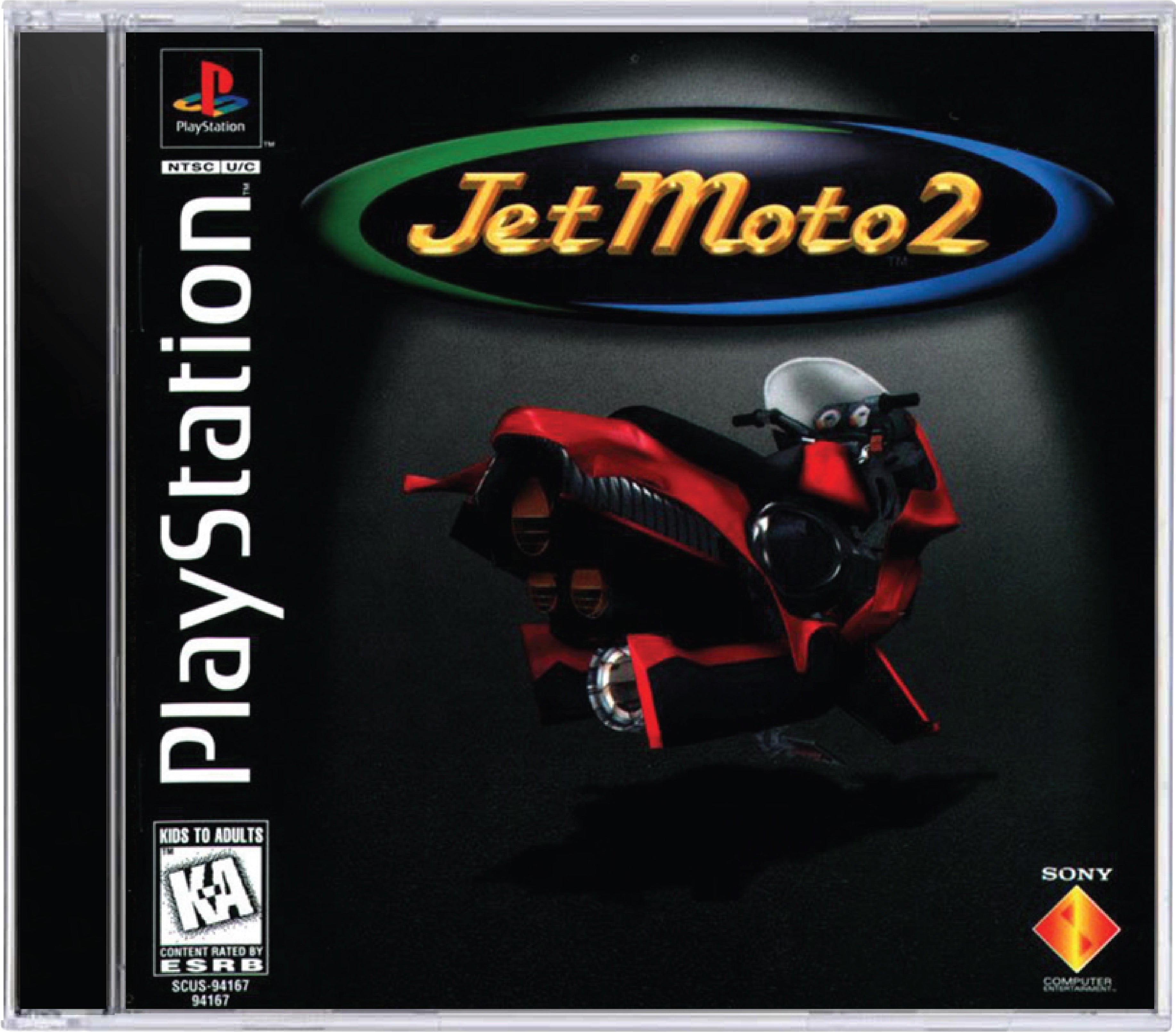 Jet Moto 2 Cover Art and Product Photo