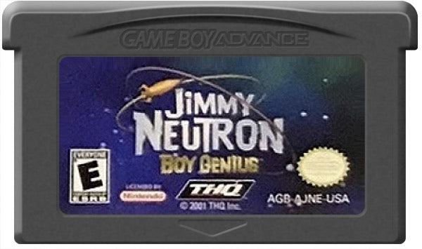 Jimmy Neutron Boy Genius Cartridge