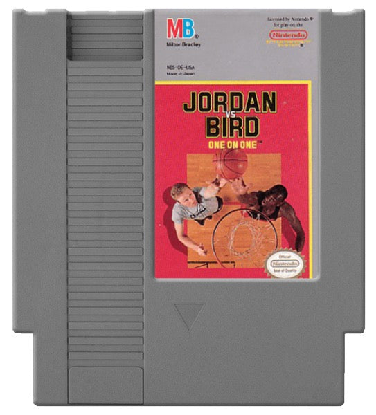 Jordan vs Bird One on One Cover Art and Product Photo