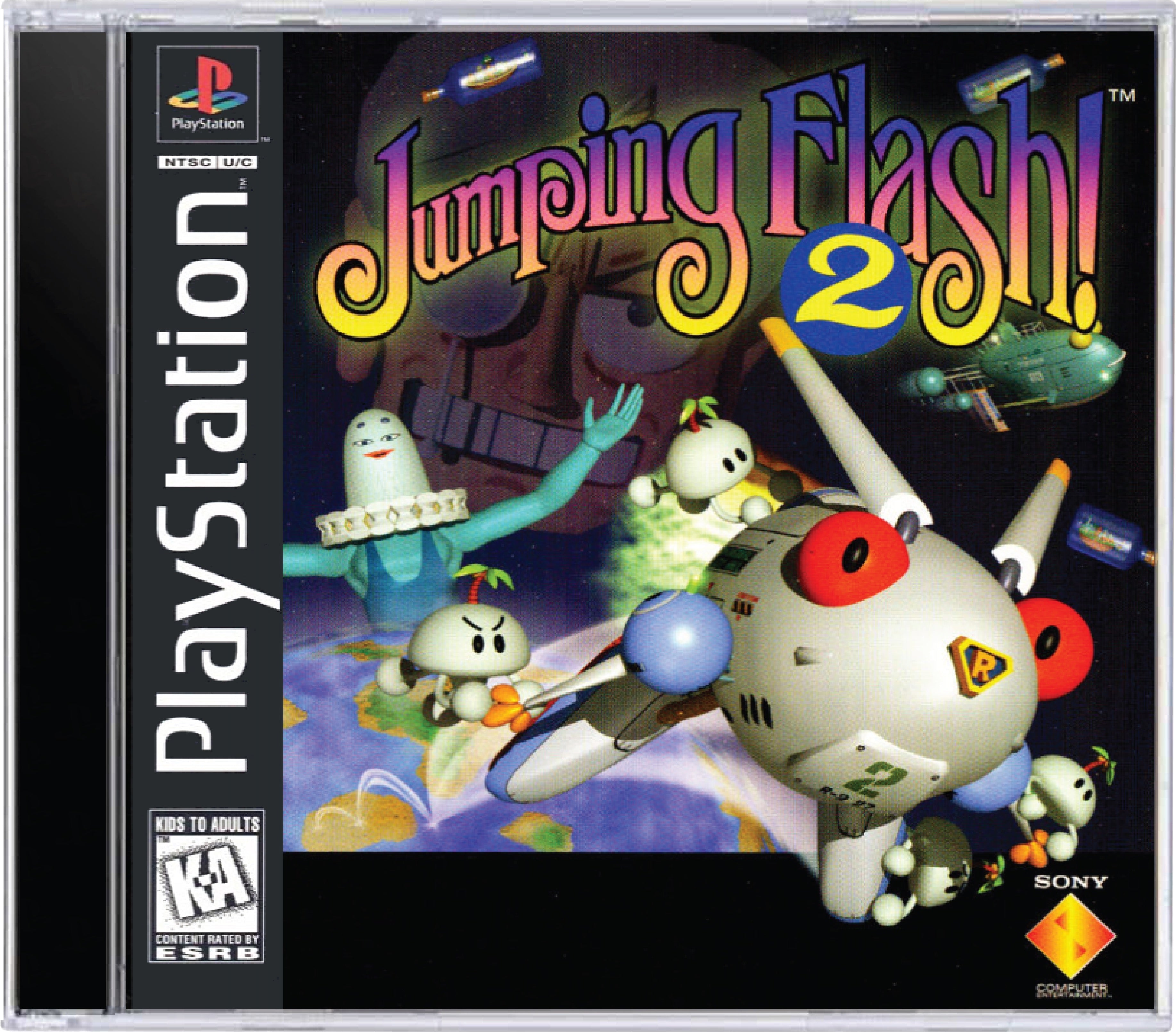 Jumping Flash 2 Cover Art and Product Photo