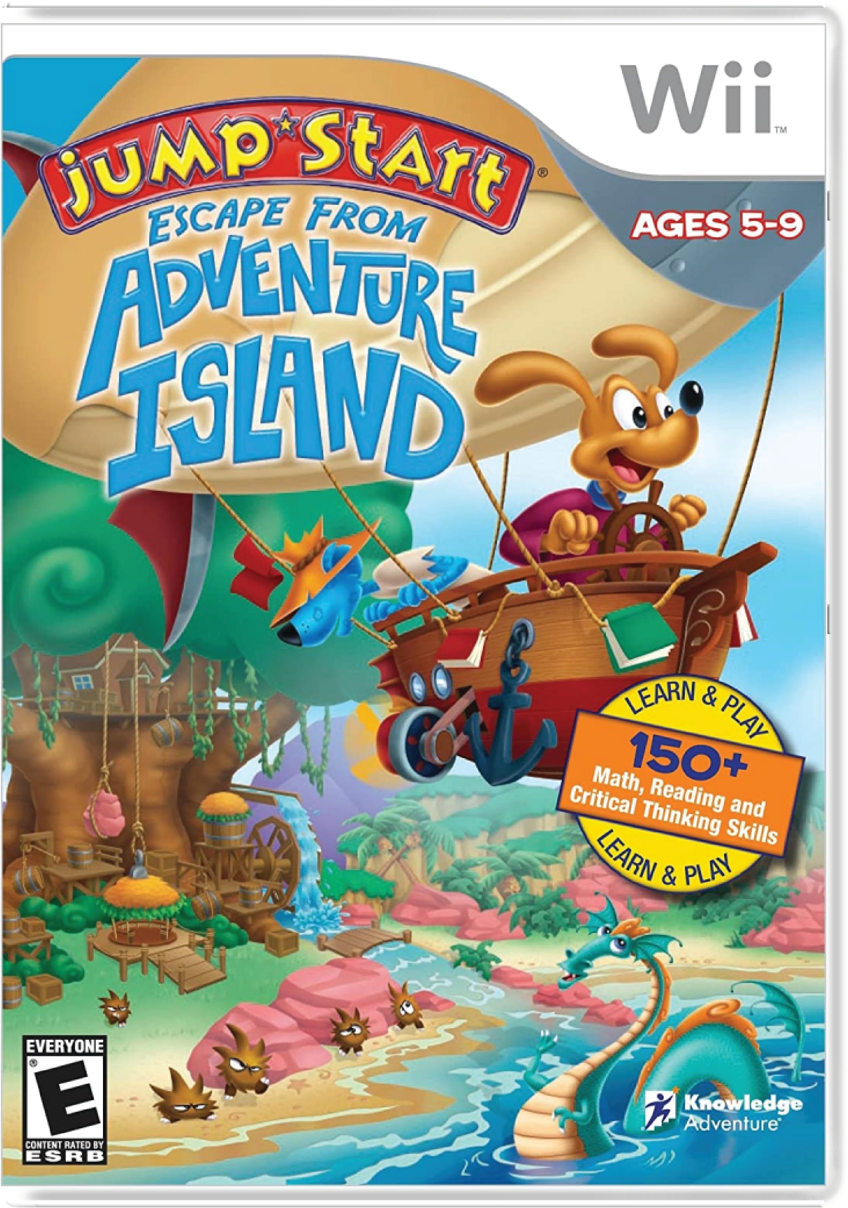 JumpStart Escape from Adventure Island Cover Art