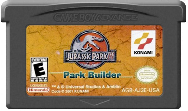 Jurassic Park III Park Builder Cartridge