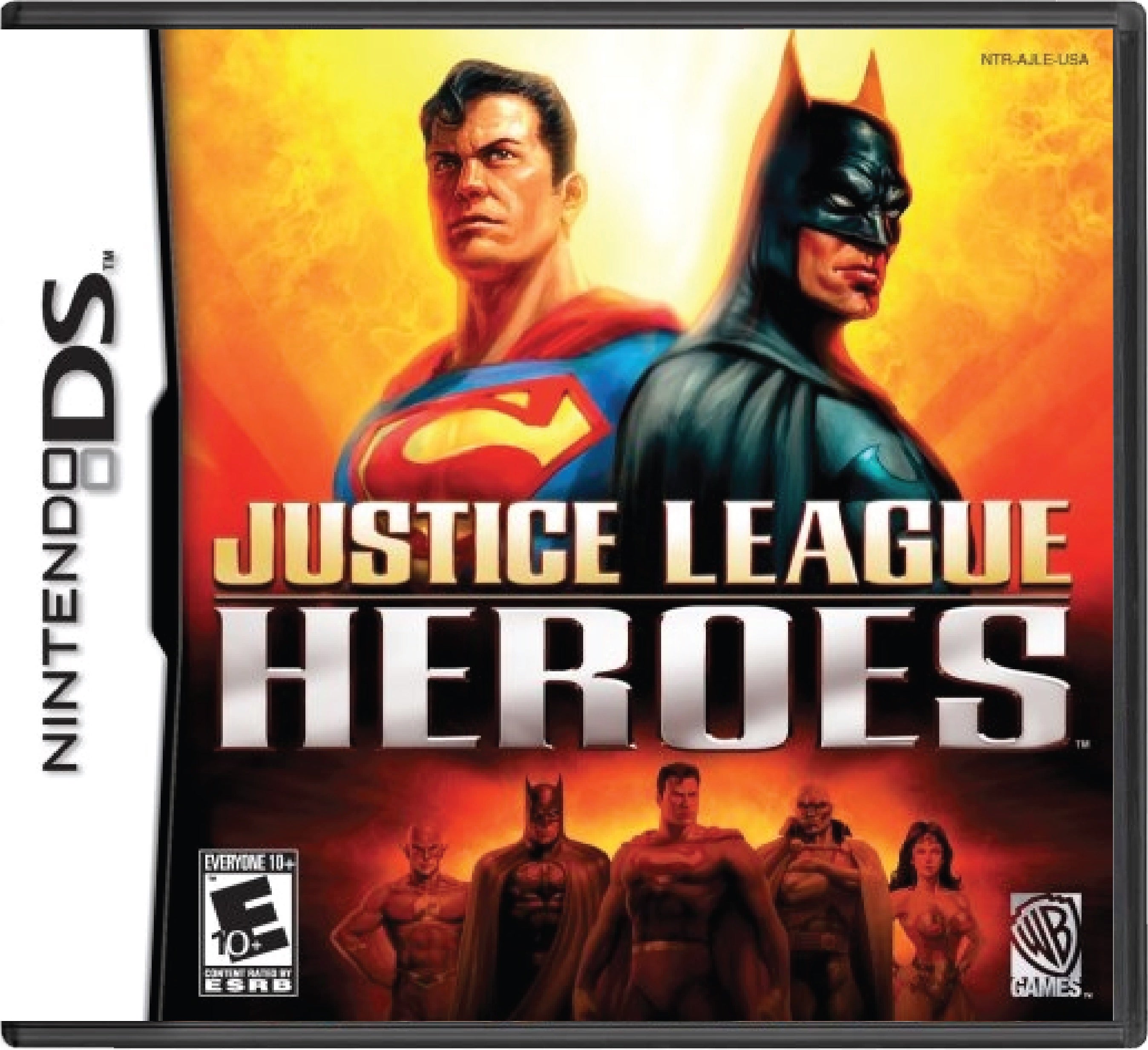 Justice League Heroes Cover Art