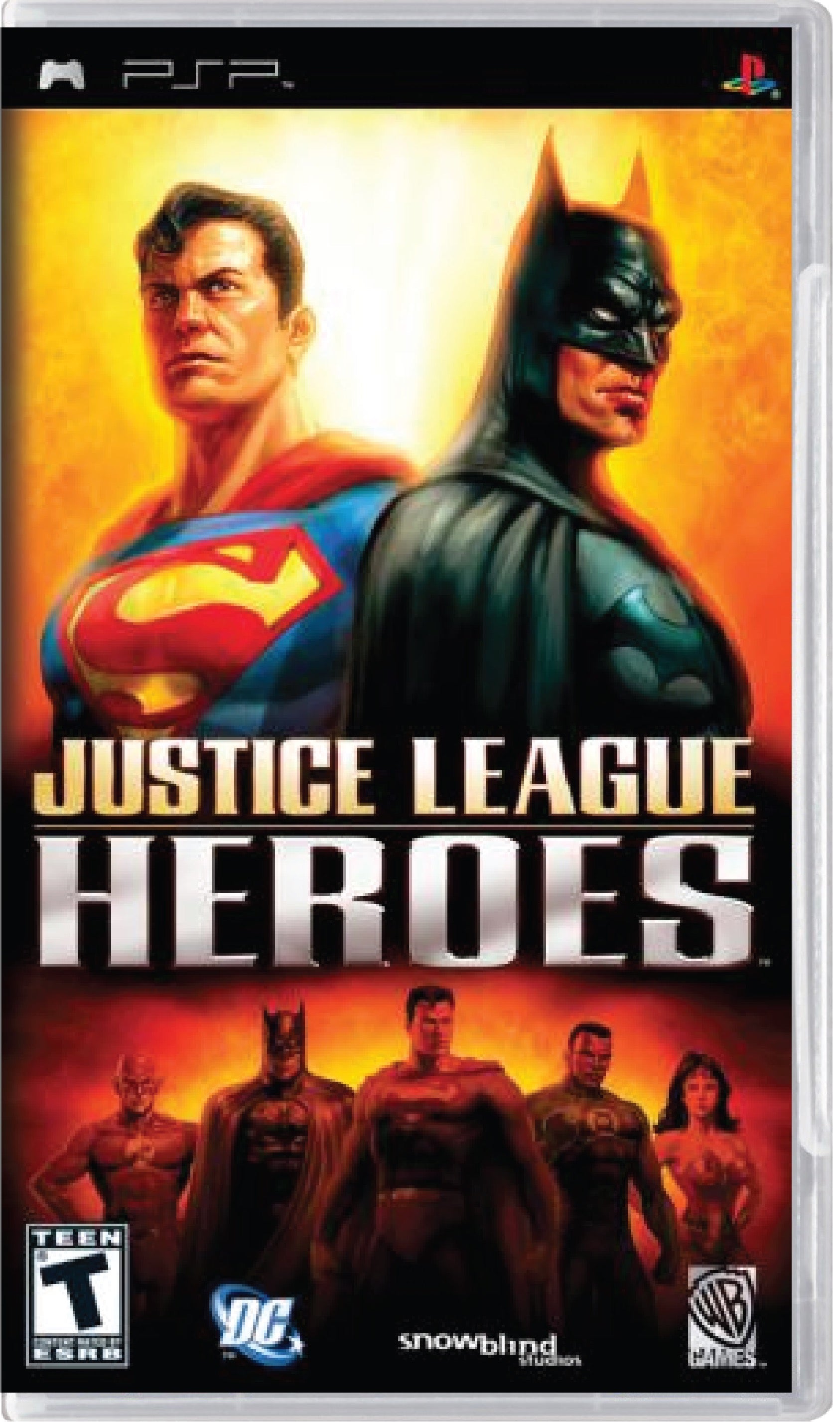 Justice League Heroes Cover Art