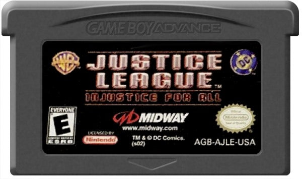 Justice League Injustice for All Cartridge
