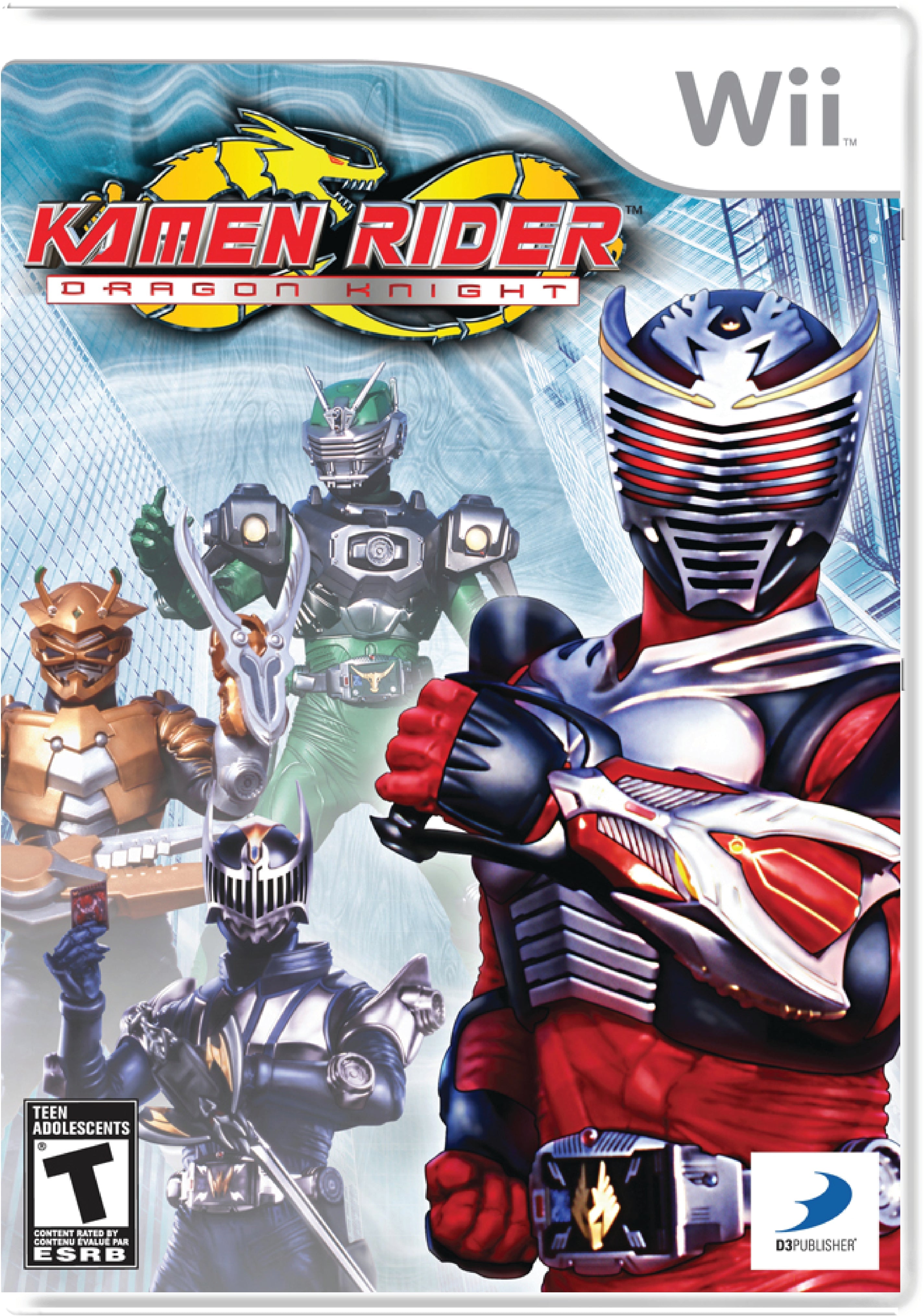 Kamen Rider Dragon Knight Cover Art
