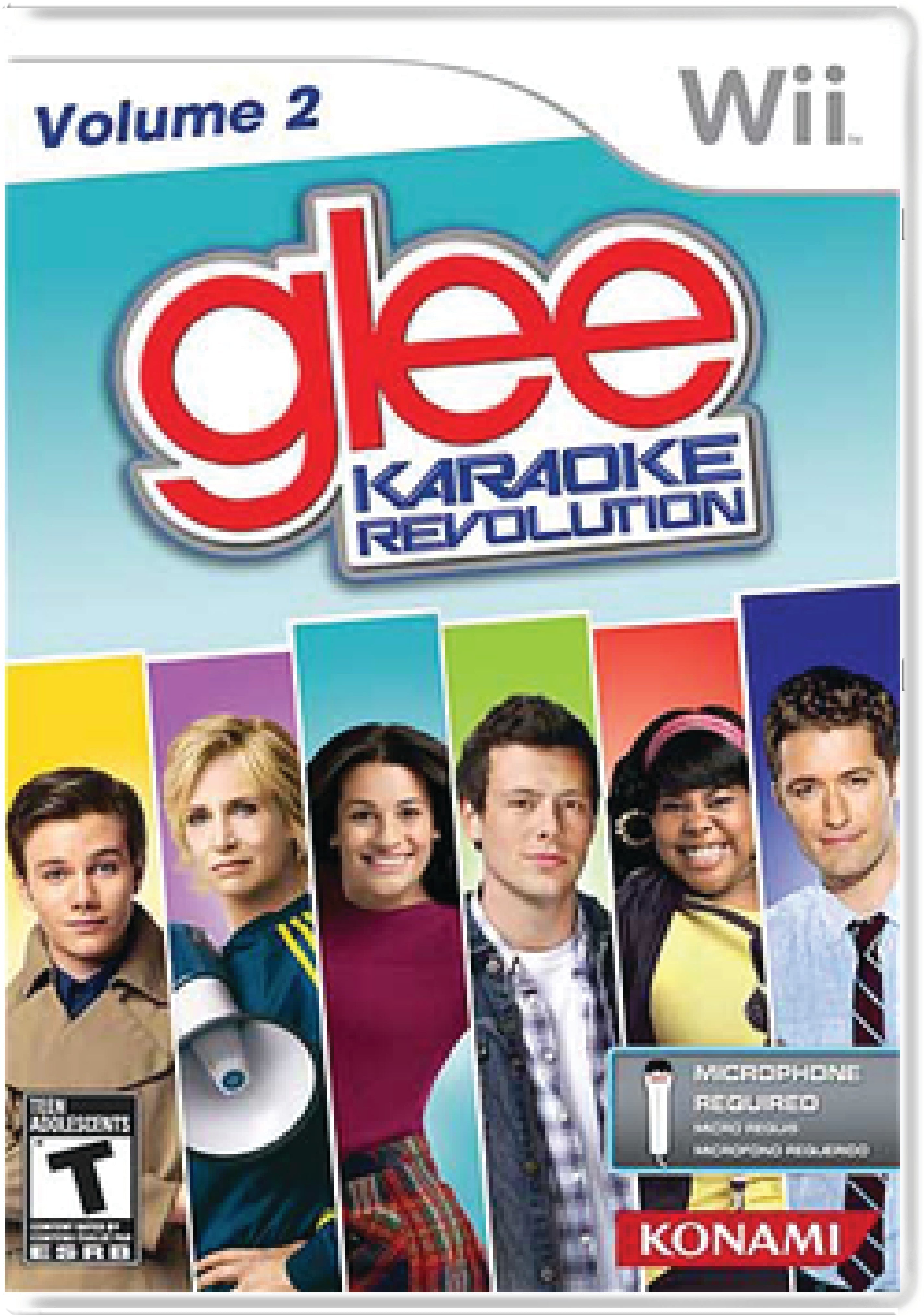 Karaoke Revolution Glee Vol 2 Cover Art