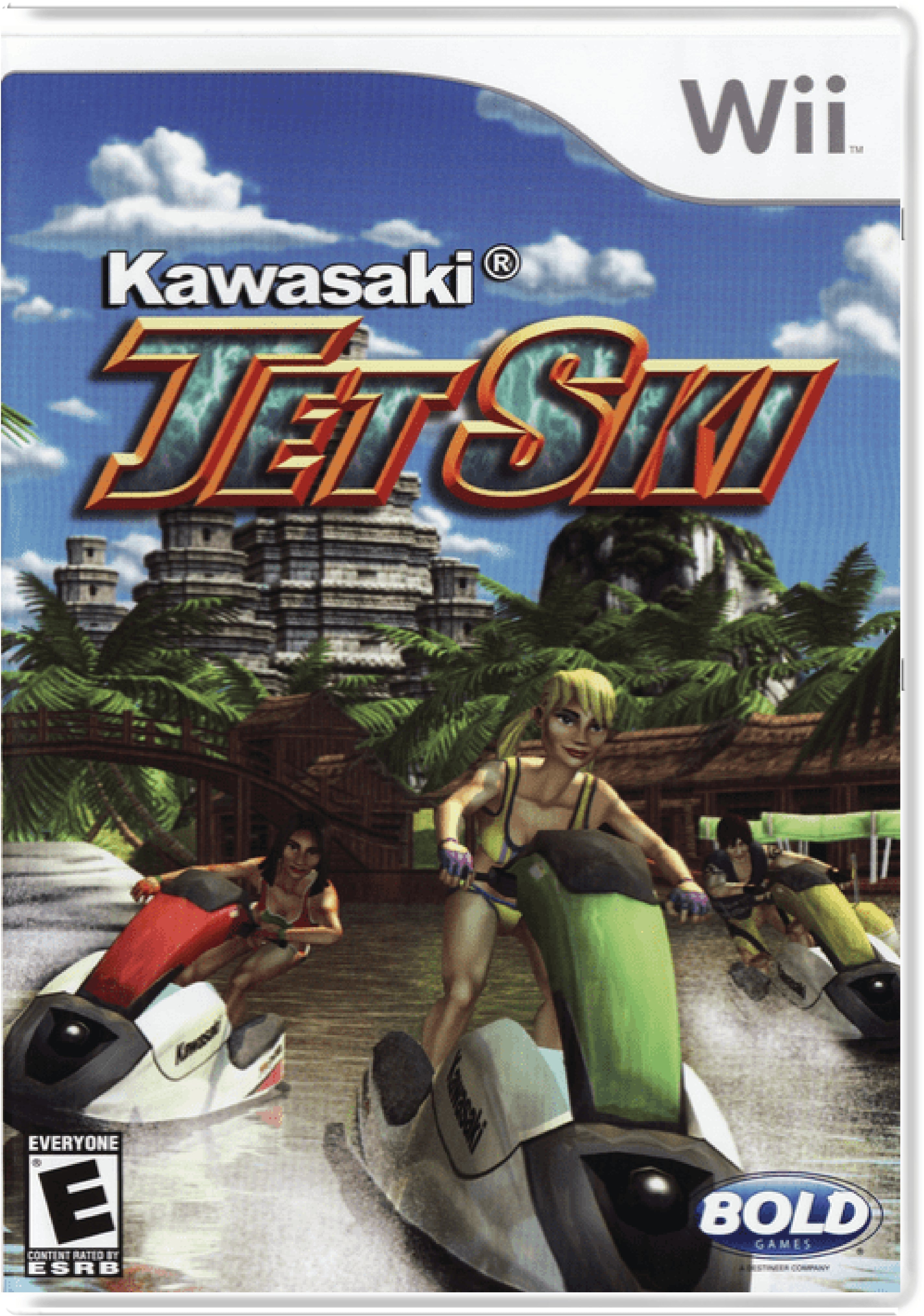 Kawasaki Jet Ski Cover Art