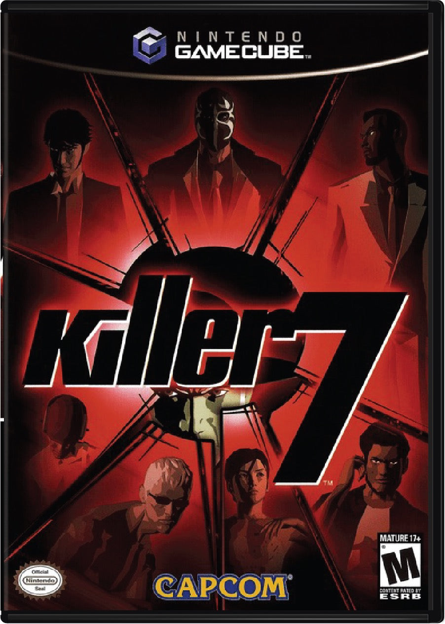 Killer 7 Cover Art and Product Photo