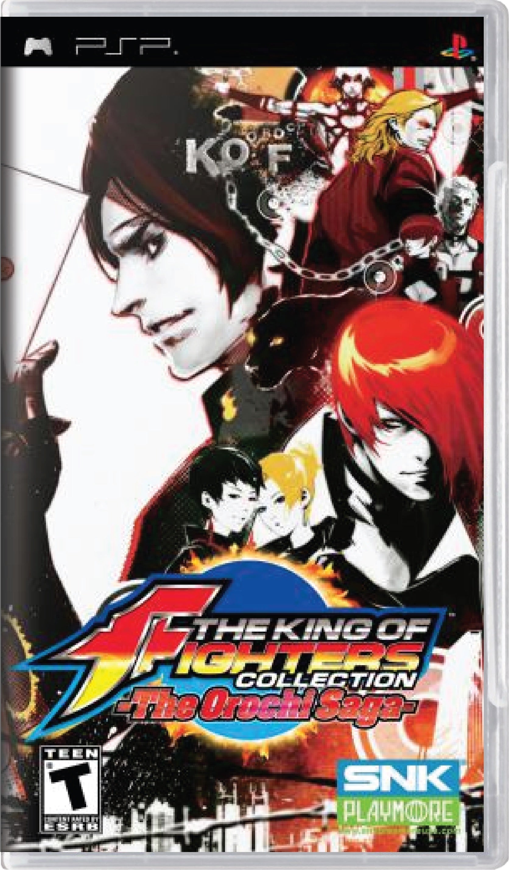 King of Fighters Collection The Orochi Saga Cover Art