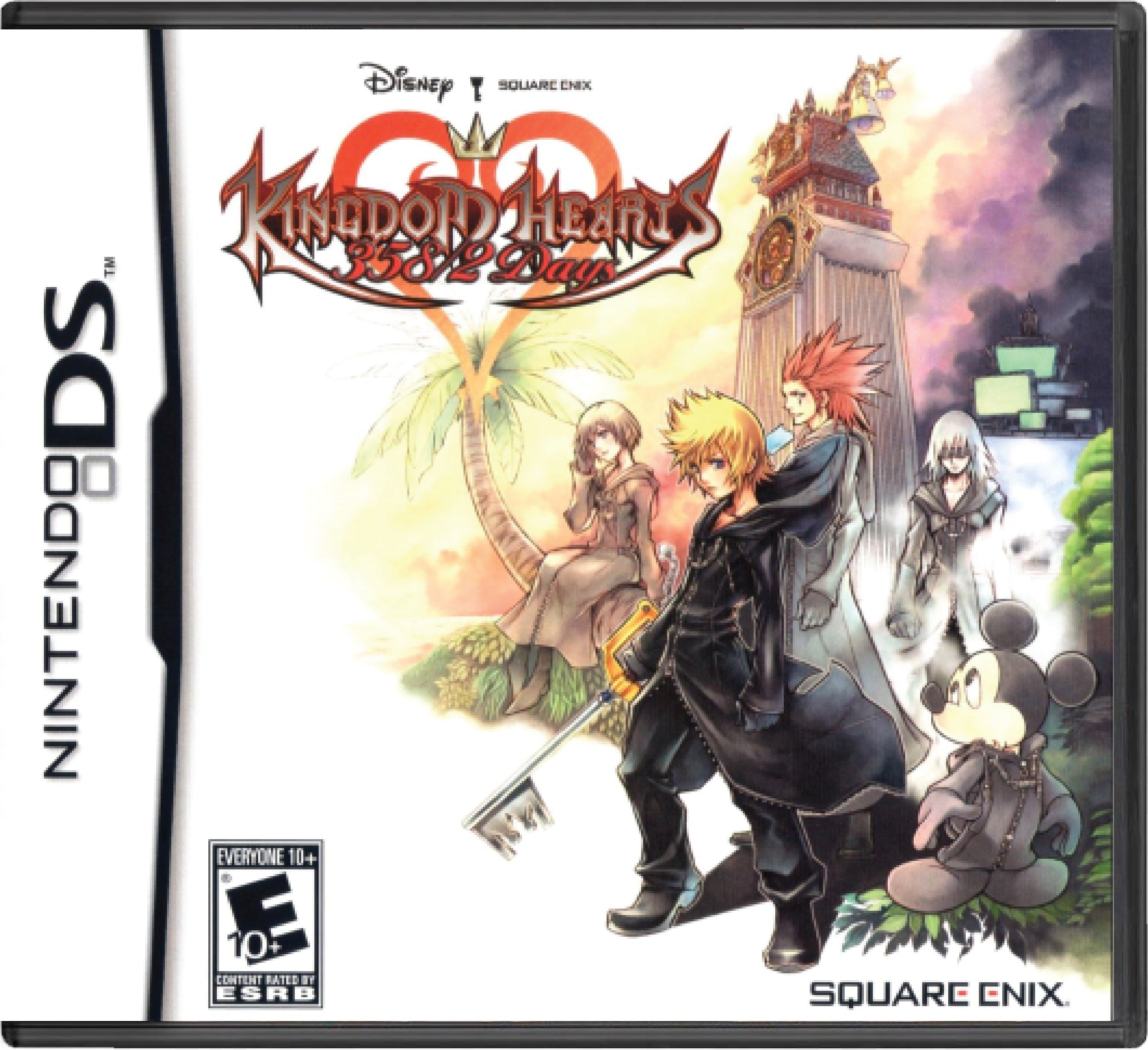 Kingdom Hearts 358/2 Days Cover Art