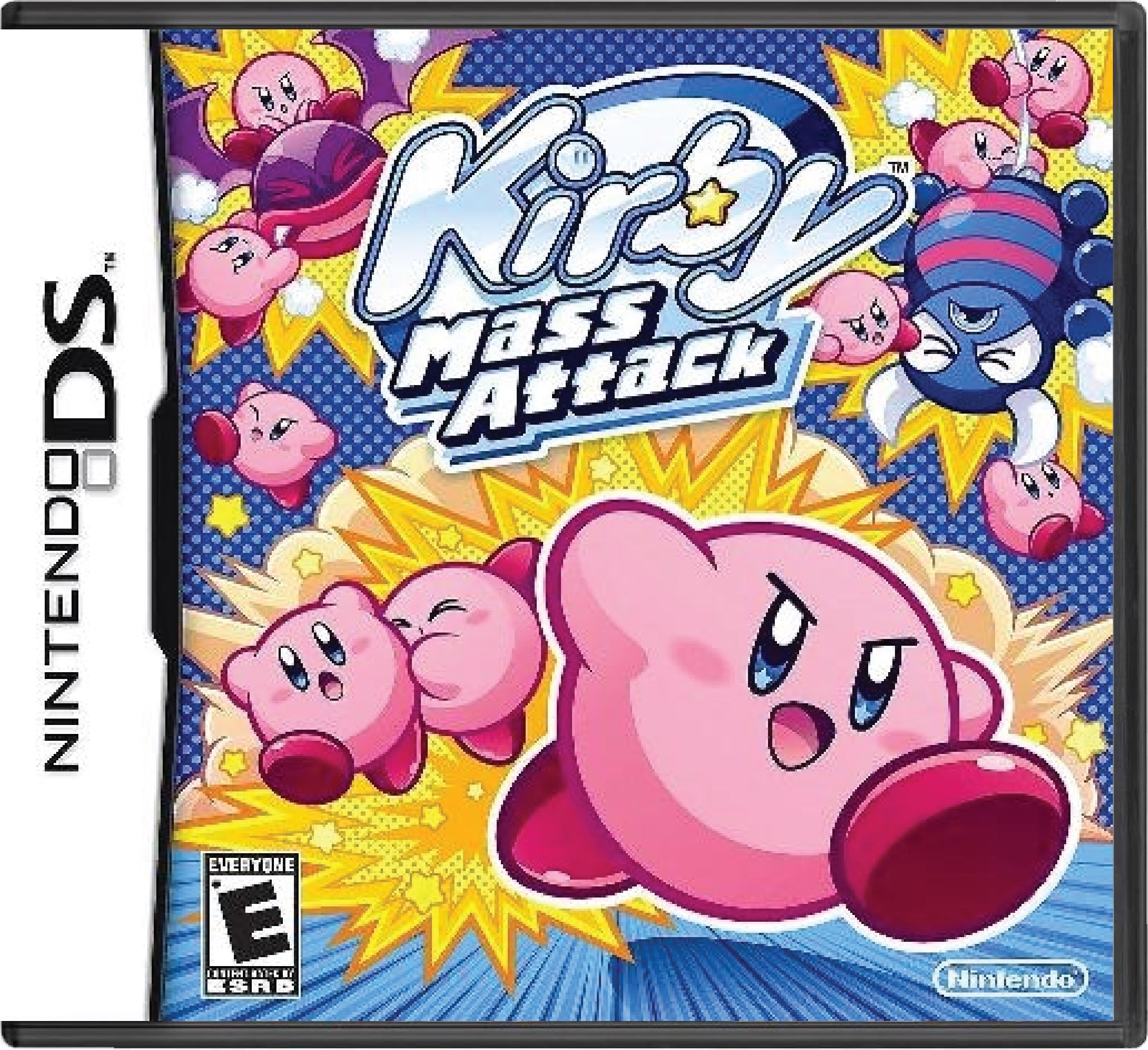 Kirby Mass Attack Cover Art