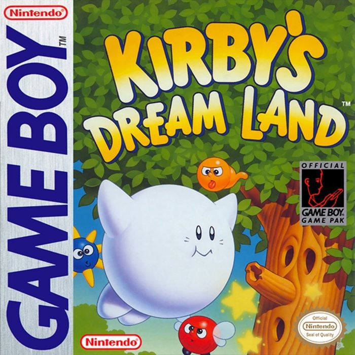 Kirby's Dream Land Cover Art