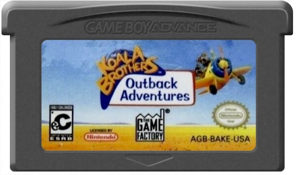 Koala Brothers Outback Adventures Cartridge