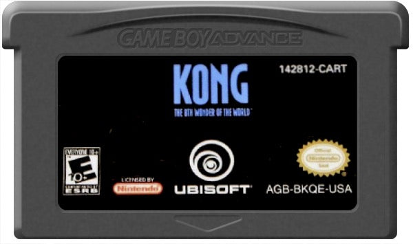 Kong 8th Wonder of the World Cartridge