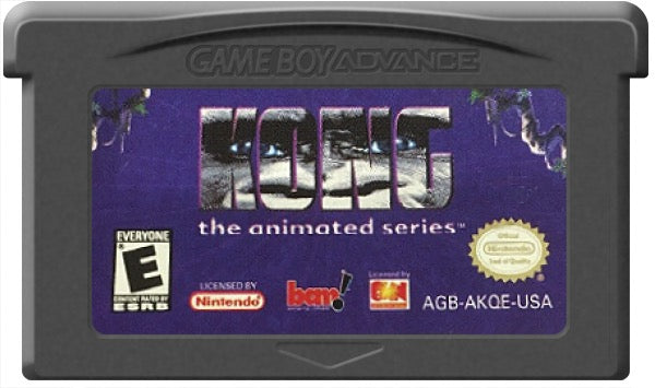 Kong The Animated Series Cartridge