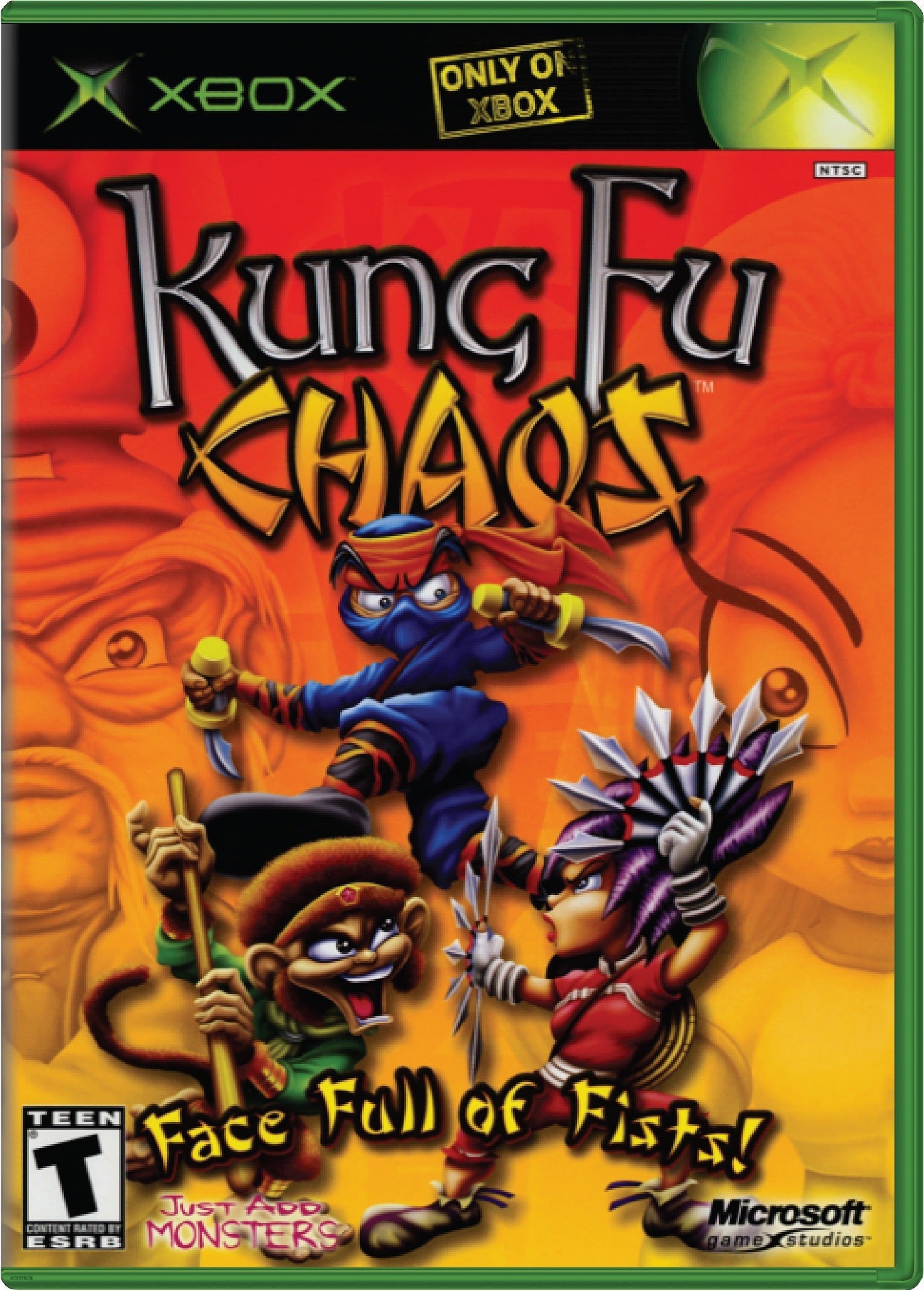 Kung Fu Chaos Cover Art