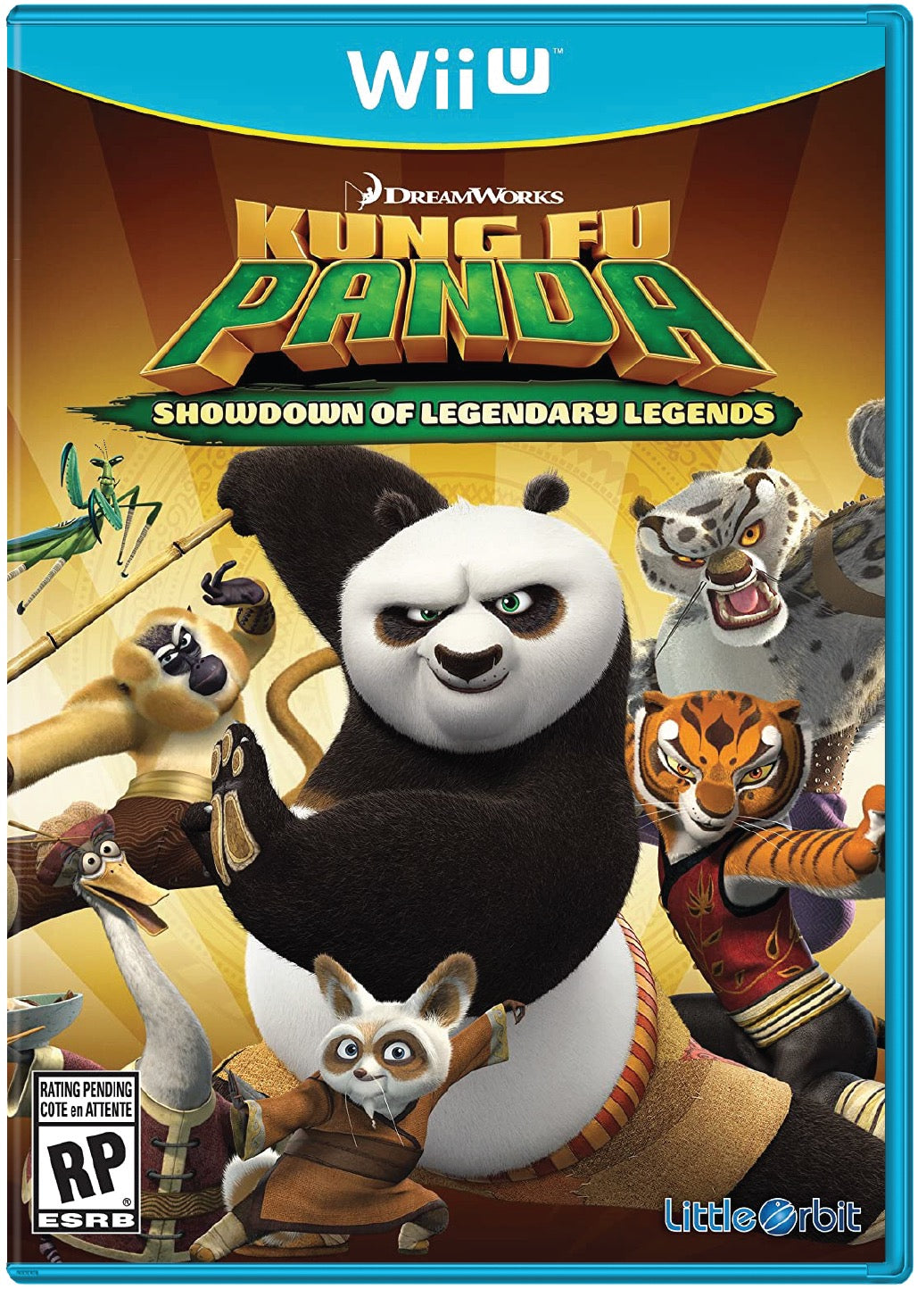 Kung Fu Panda Showdown of the Legendary Legends Cover Art and Product Photo