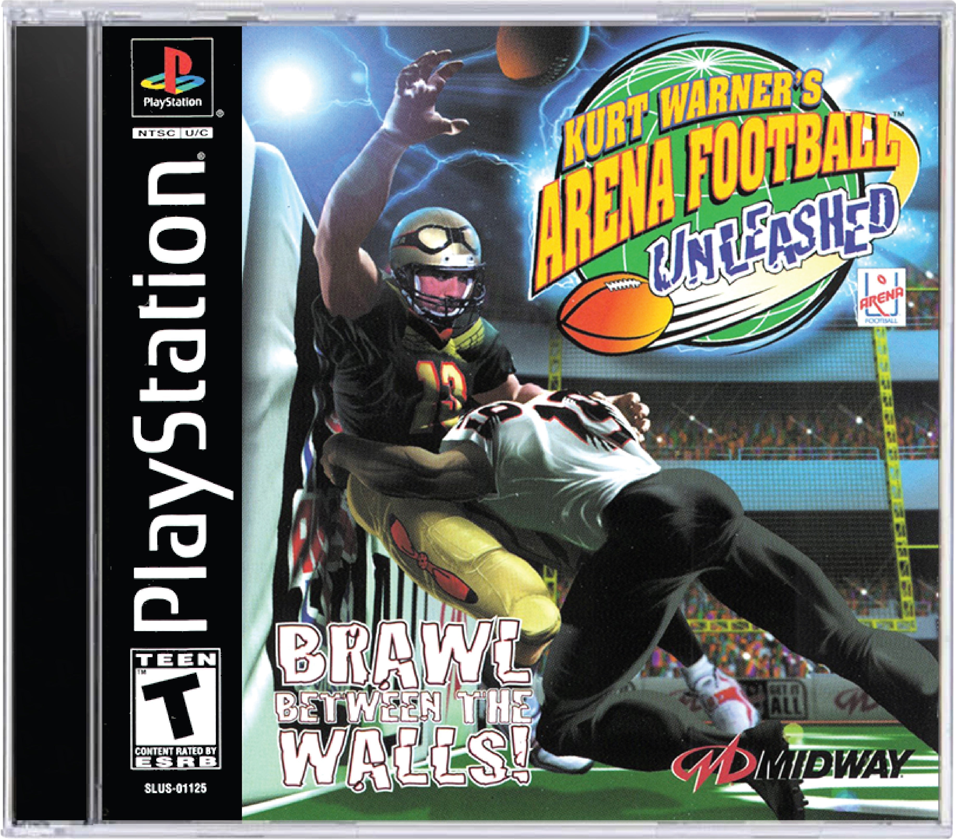 Kurt Warner's Arena Football Unleashed Cover Art and Product Photo