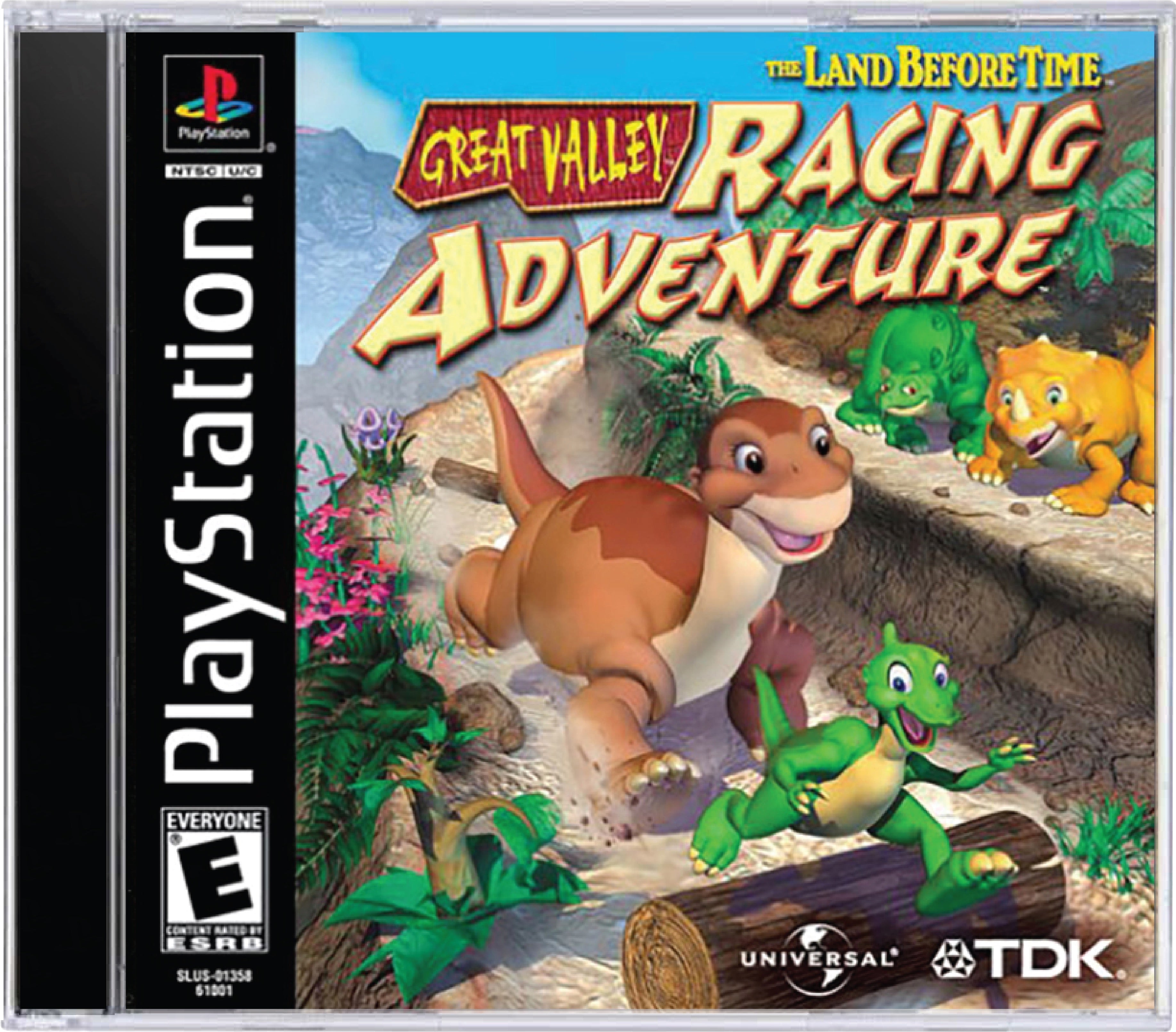 Land Before Time Great Valley Racing Adventure Cover Art and Product Photo